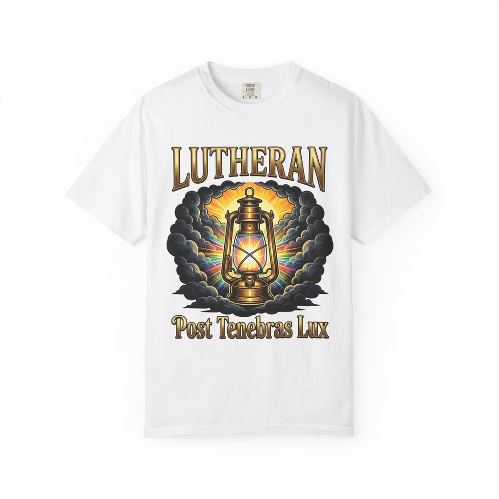 LUTHERAN T-Shirt: Post Tenebras Lux