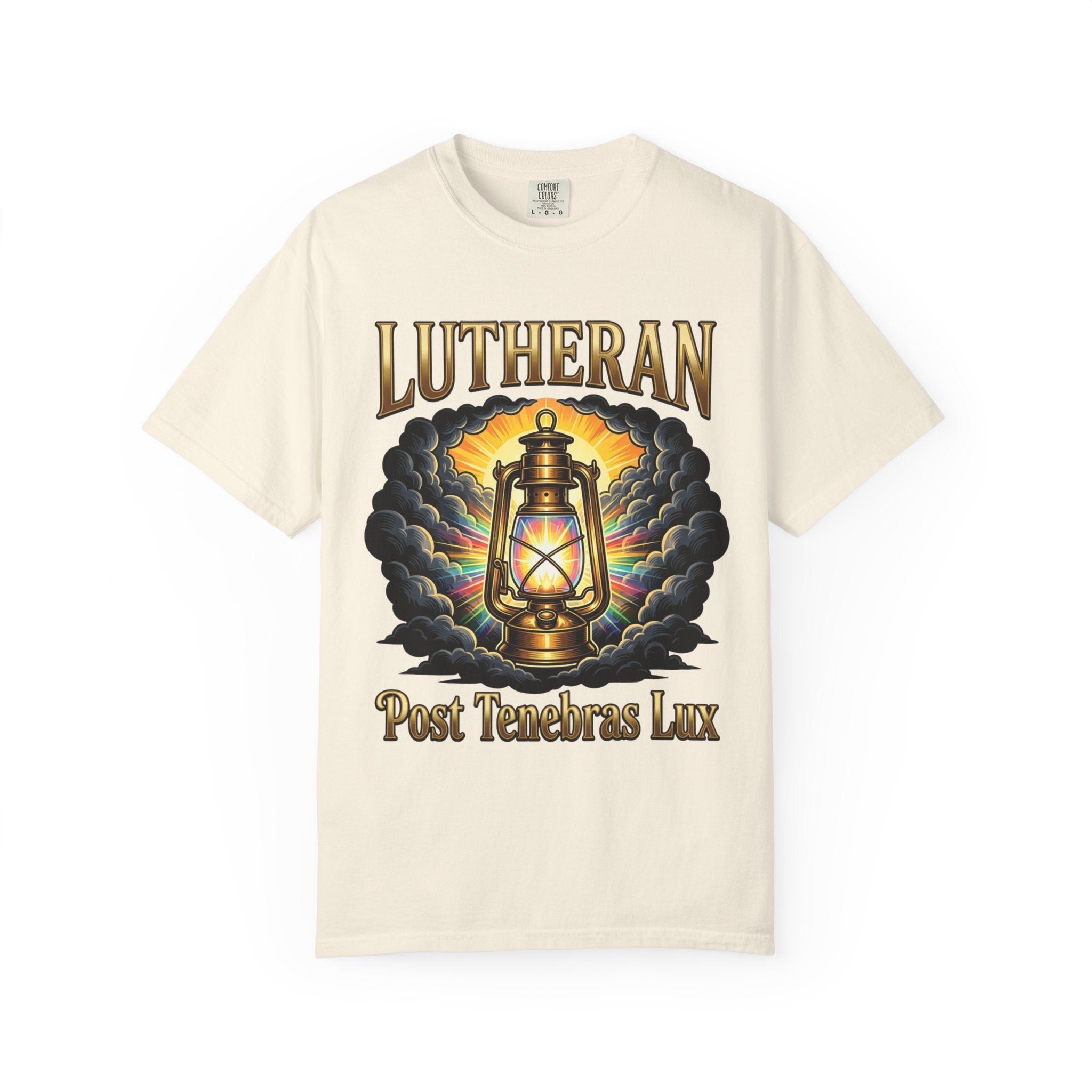 LUTHERAN T-Shirt: Post Tenebras Lux