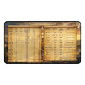 Hebrew Alphabet Desk Mat