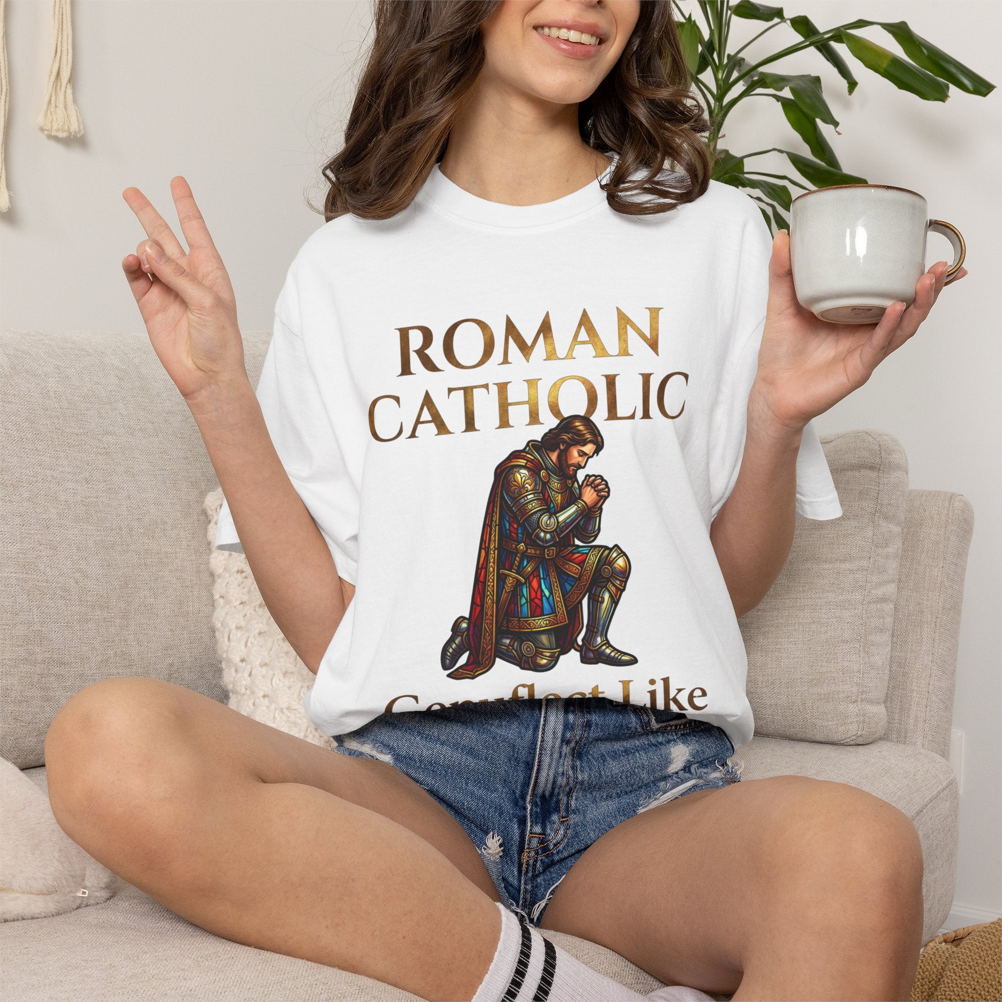 ROMAN CATHOLIC T-Shirt: Genuflect Like You Mean It