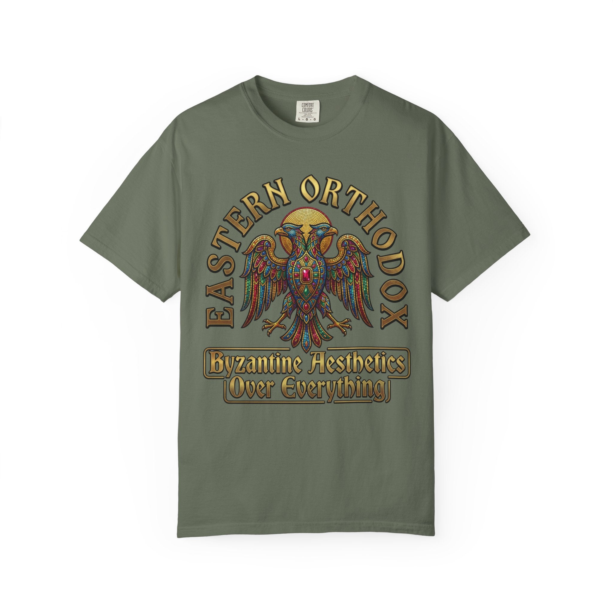 EASTERN ORTHODOX T-Shirt: Byzantine Aesthetics on Everything