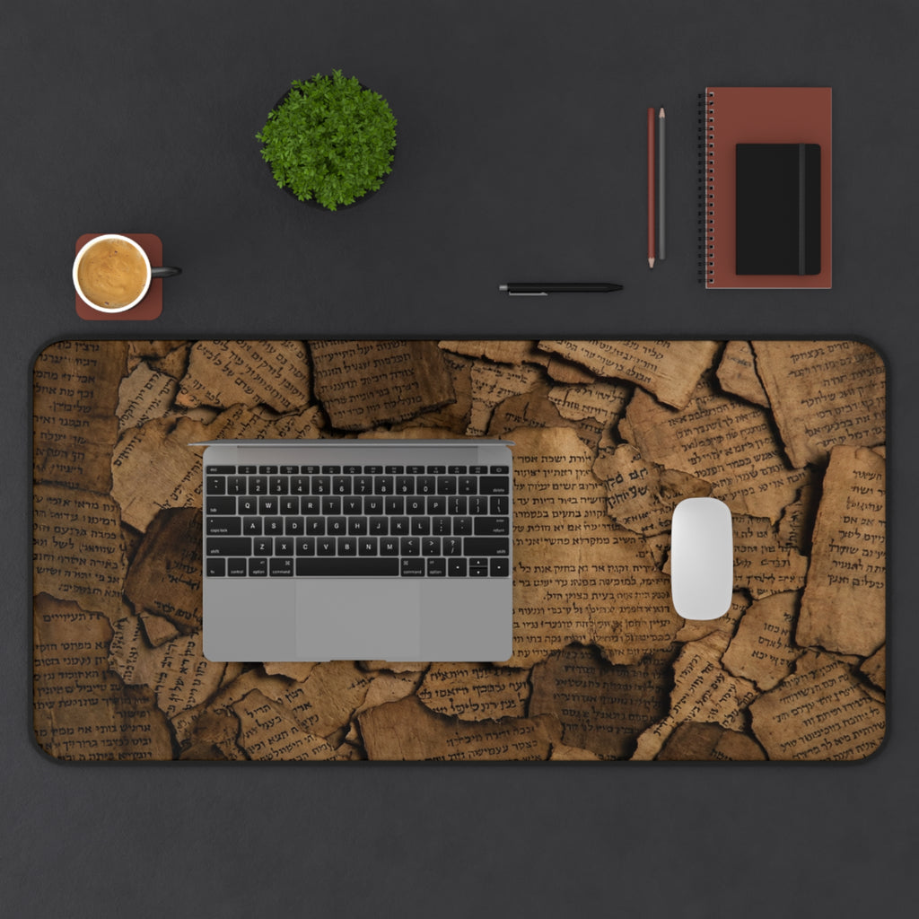 Dead Sea Scrolls Desk Mat
