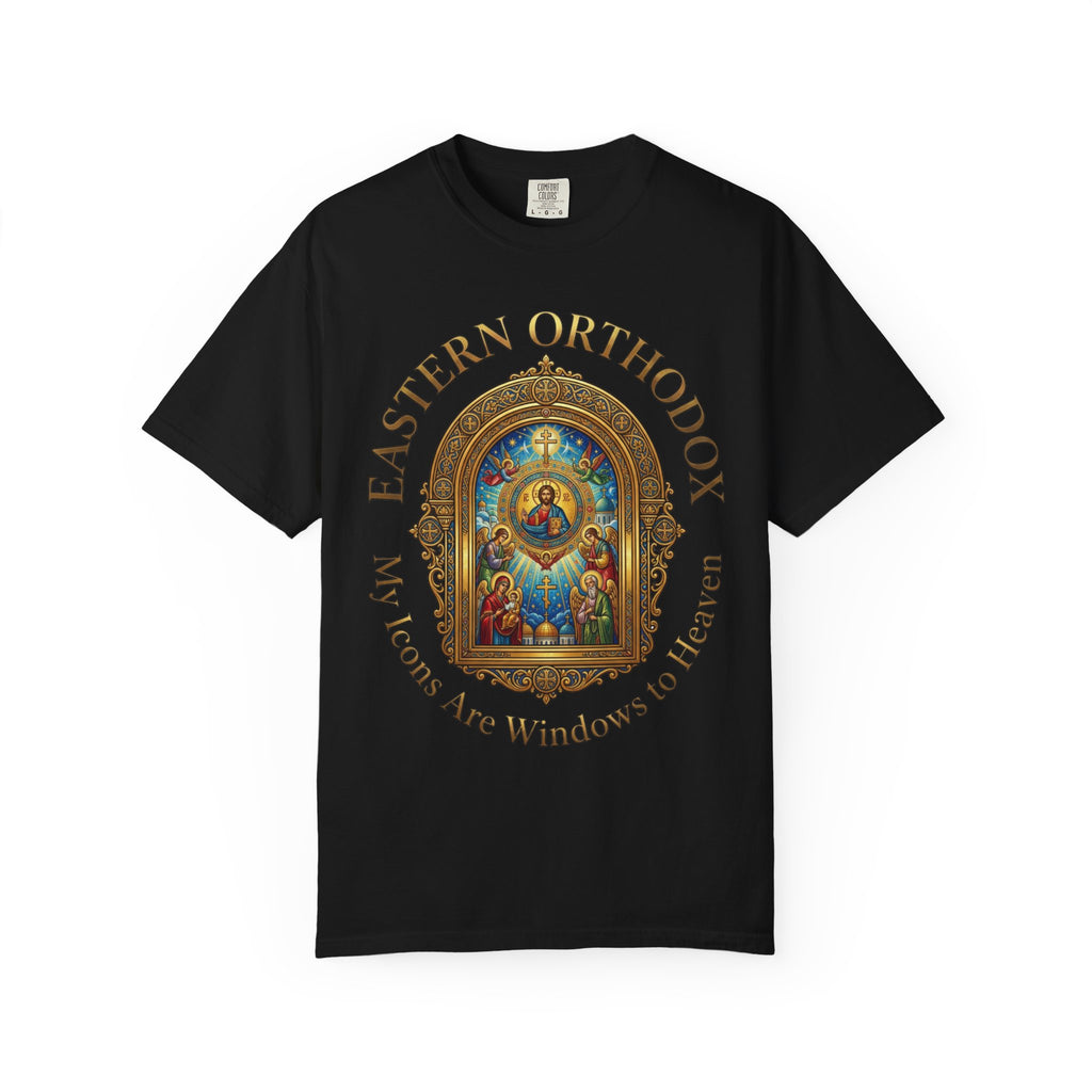 EASTERN ORTHODOX T-Shirt: My Icons Are a Window to Heaven