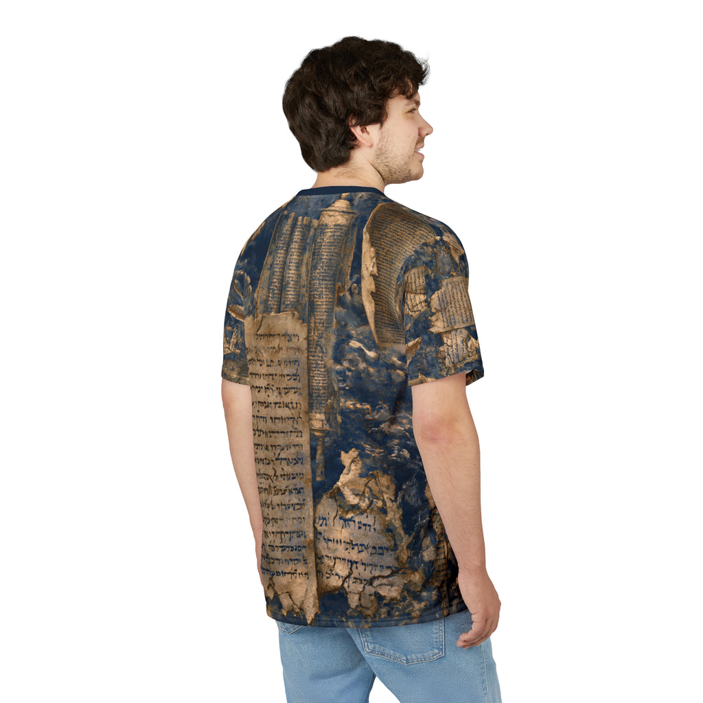 Navy Blue Dead Sea Scrolls T-Shirt