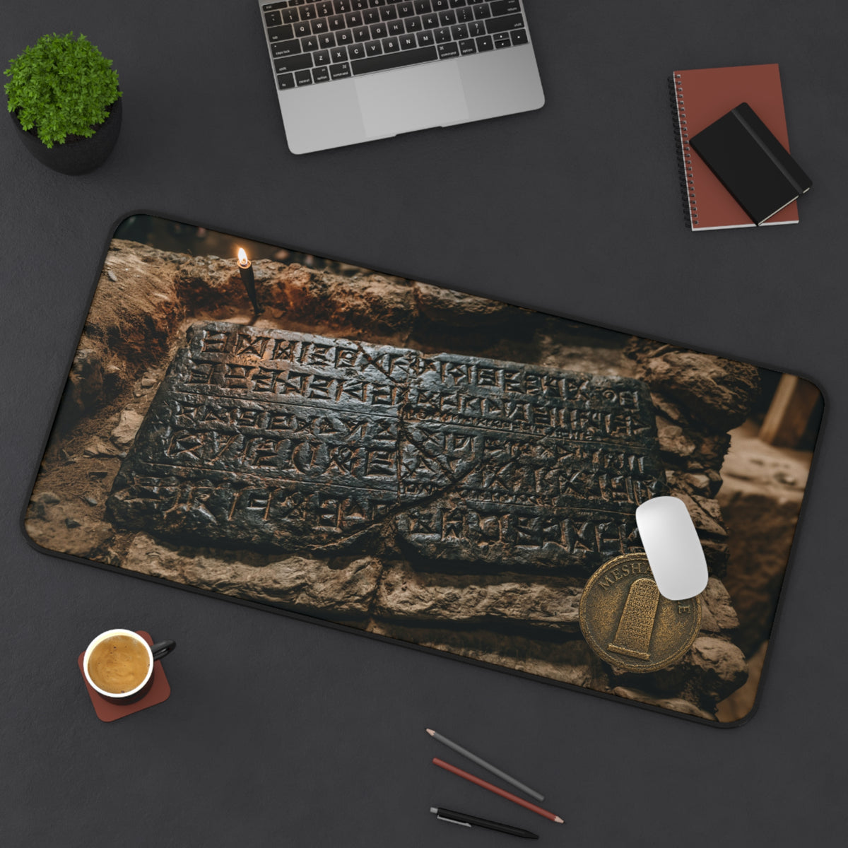 Mesha Stele Desk Mat