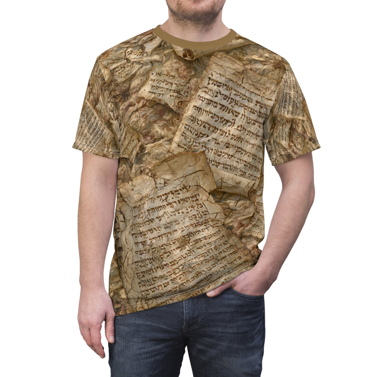 Natural Cream Dead Sea Scrolls T-Shirt