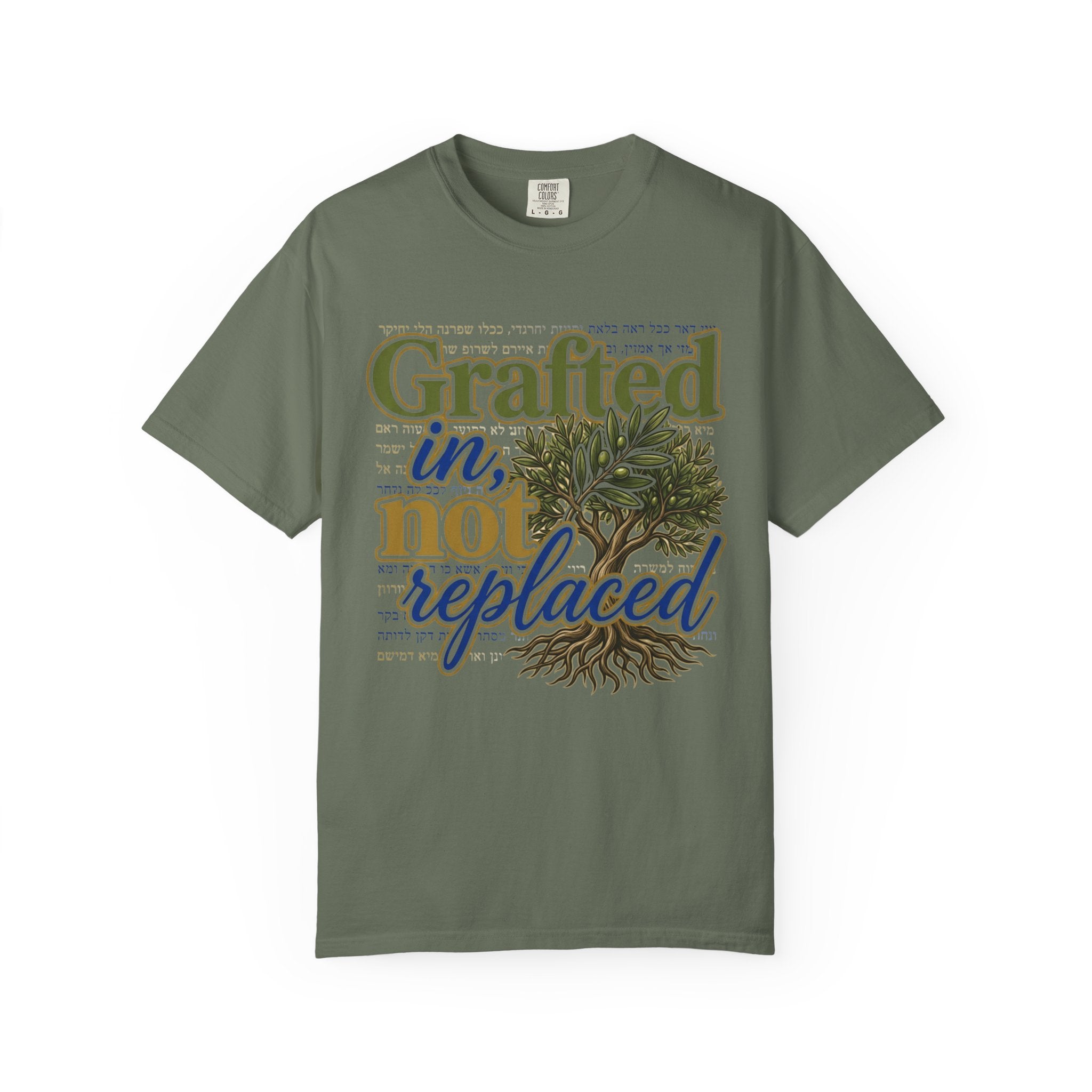 MESSIANIC JUDAISM T-Shirt: Grafted In, Not Replaced