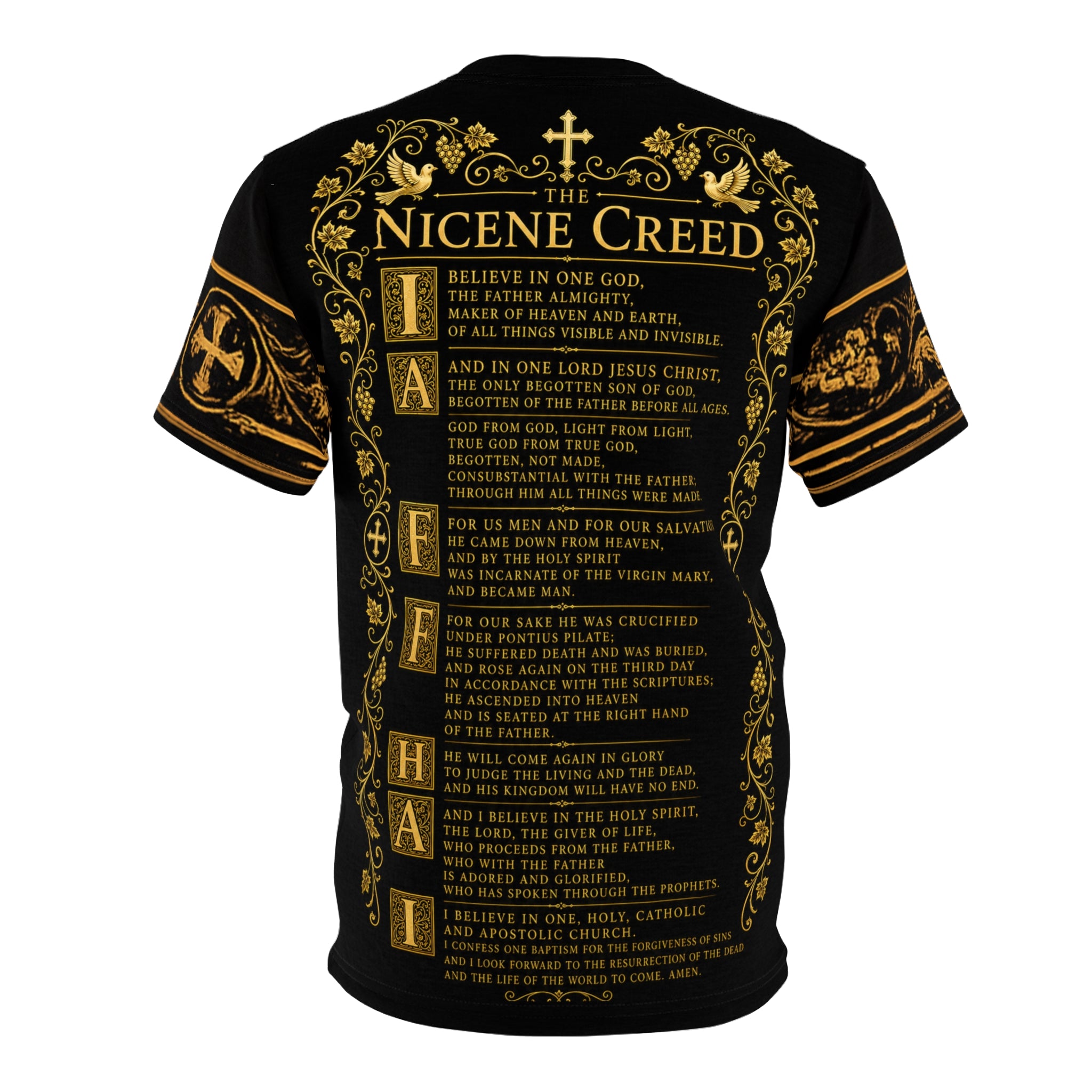 Nicene Creed T-Shirt - Eastern Orthodox Tradition