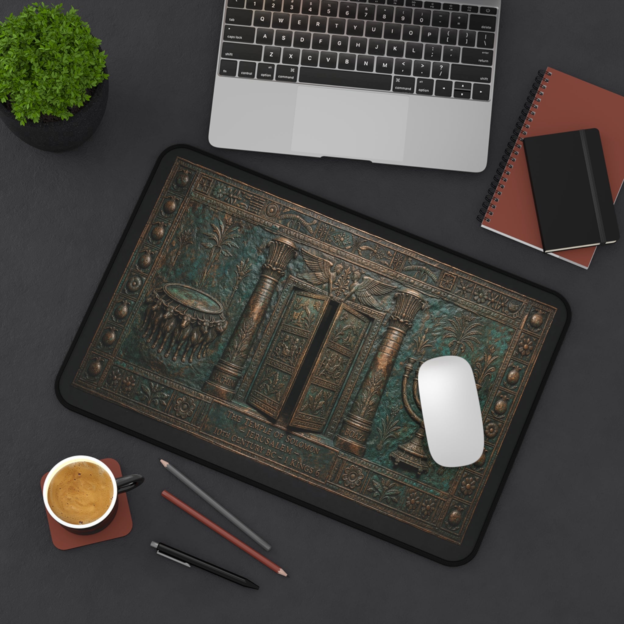 Temple of Solomon Desk Mat
