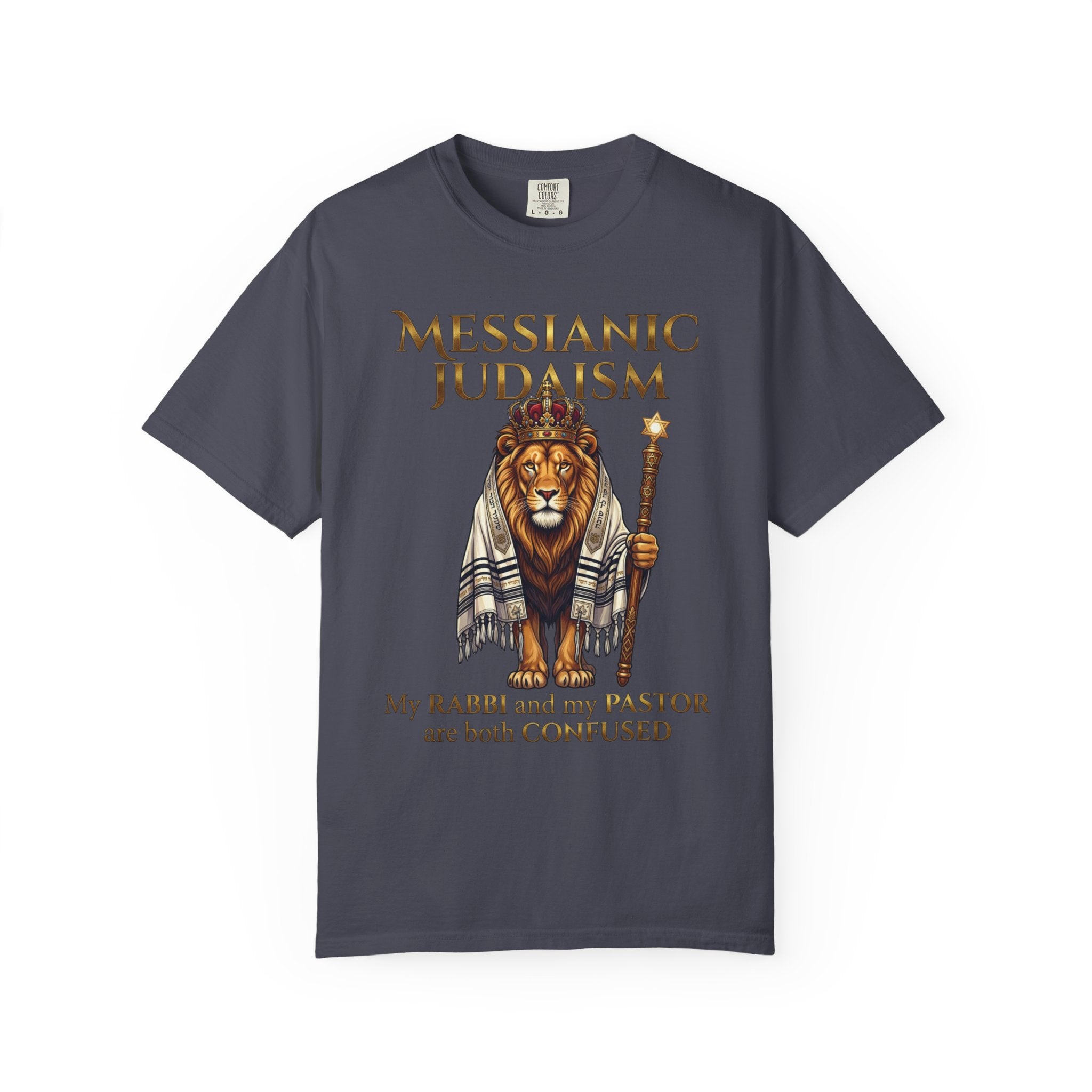 MESSIANIC JUDAISM T-Shirt: Rabbi and Pastor Both Confused
