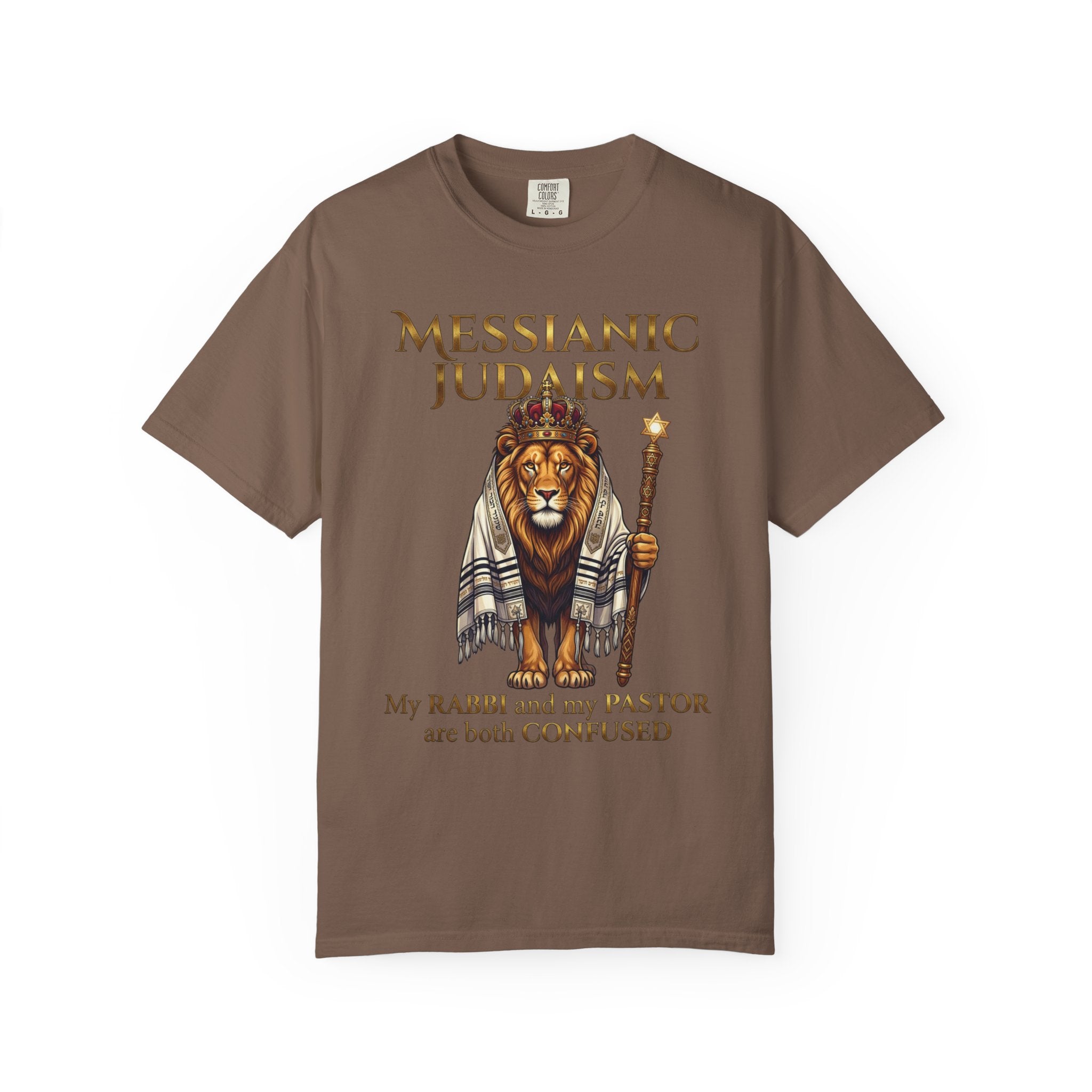 MESSIANIC JUDAISM T-Shirt: Rabbi and Pastor Both Confused