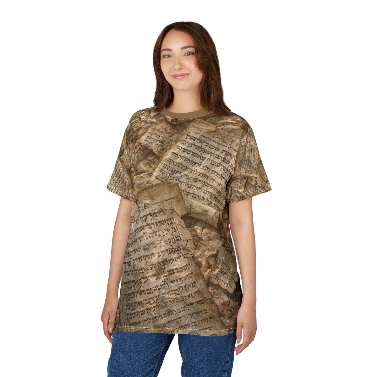 Natural Cream Dead Sea Scrolls T-Shirt