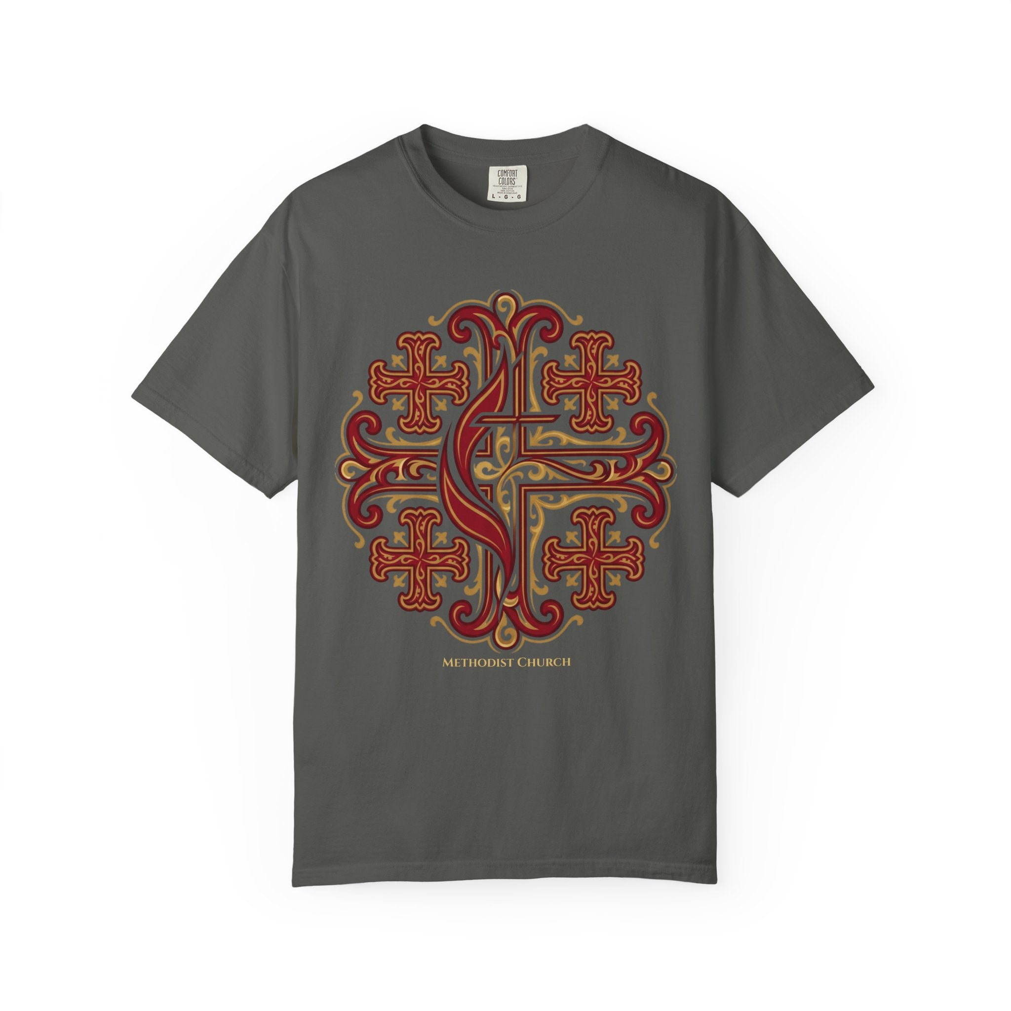 METHODIST T-Shirt: Jerusalem Cross