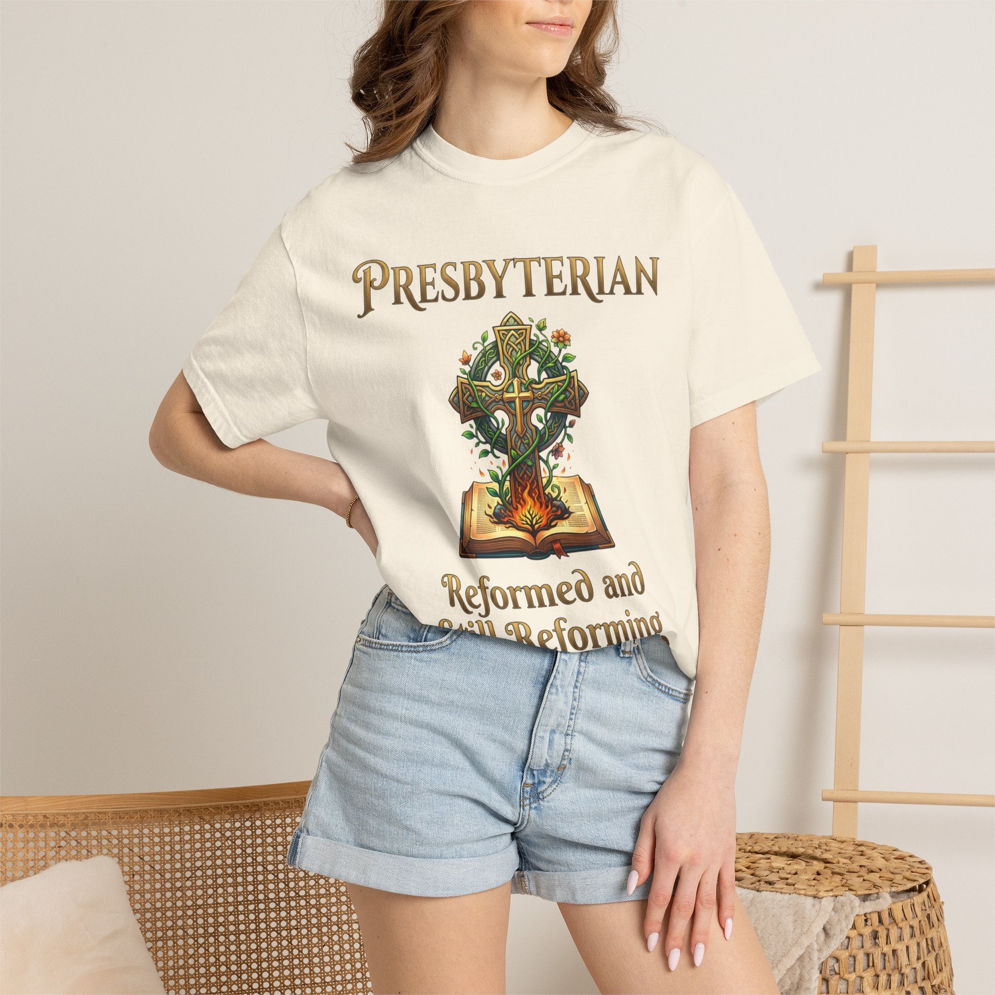 PRESBYTERIAN T-Shirt: Reformed and Still Reforming