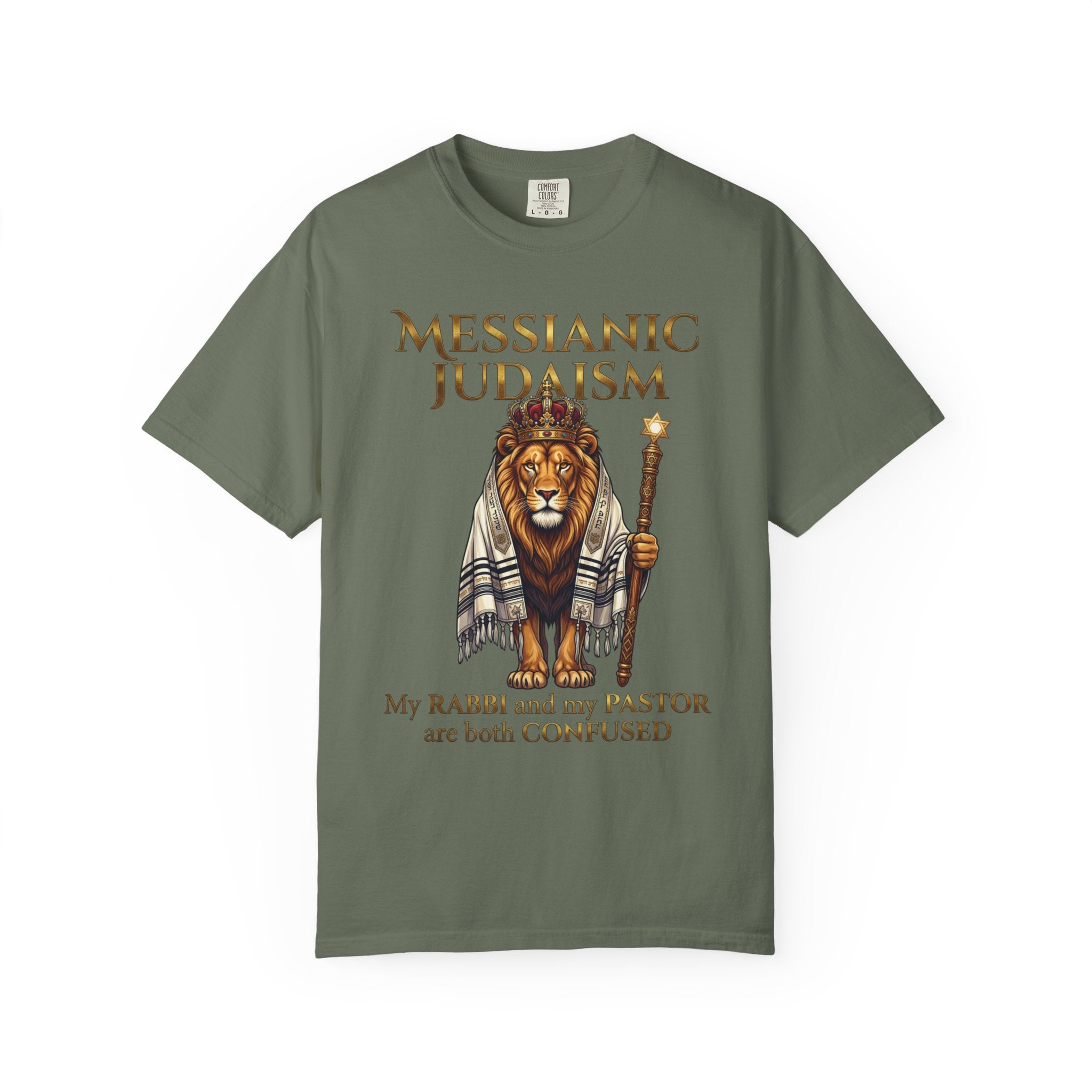 MESSIANIC JUDAISM T-Shirt: Rabbi and Pastor Both Confused