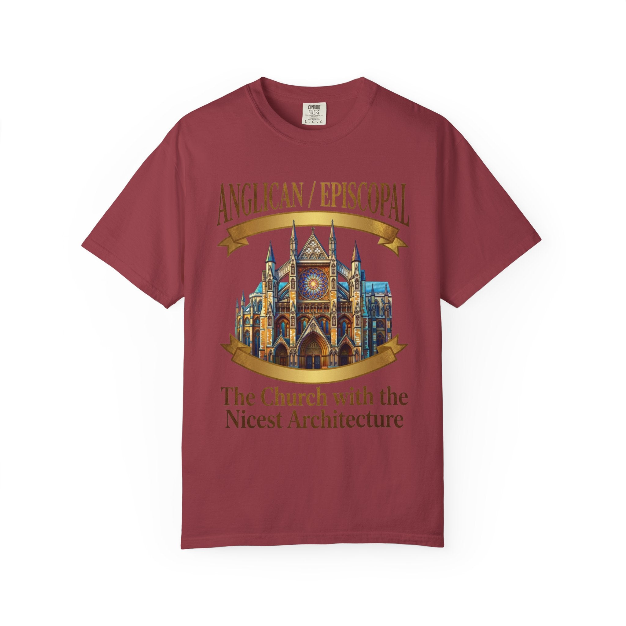 ANGLICAN EPISCOPAL T-Shirt: The Church with the Nicest Architecture