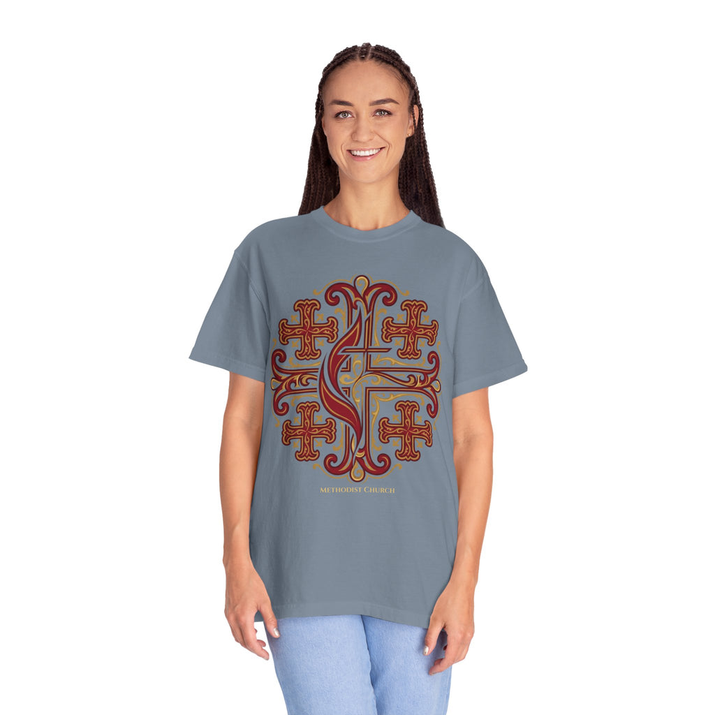 METHODIST T-Shirt: Jerusalem Cross