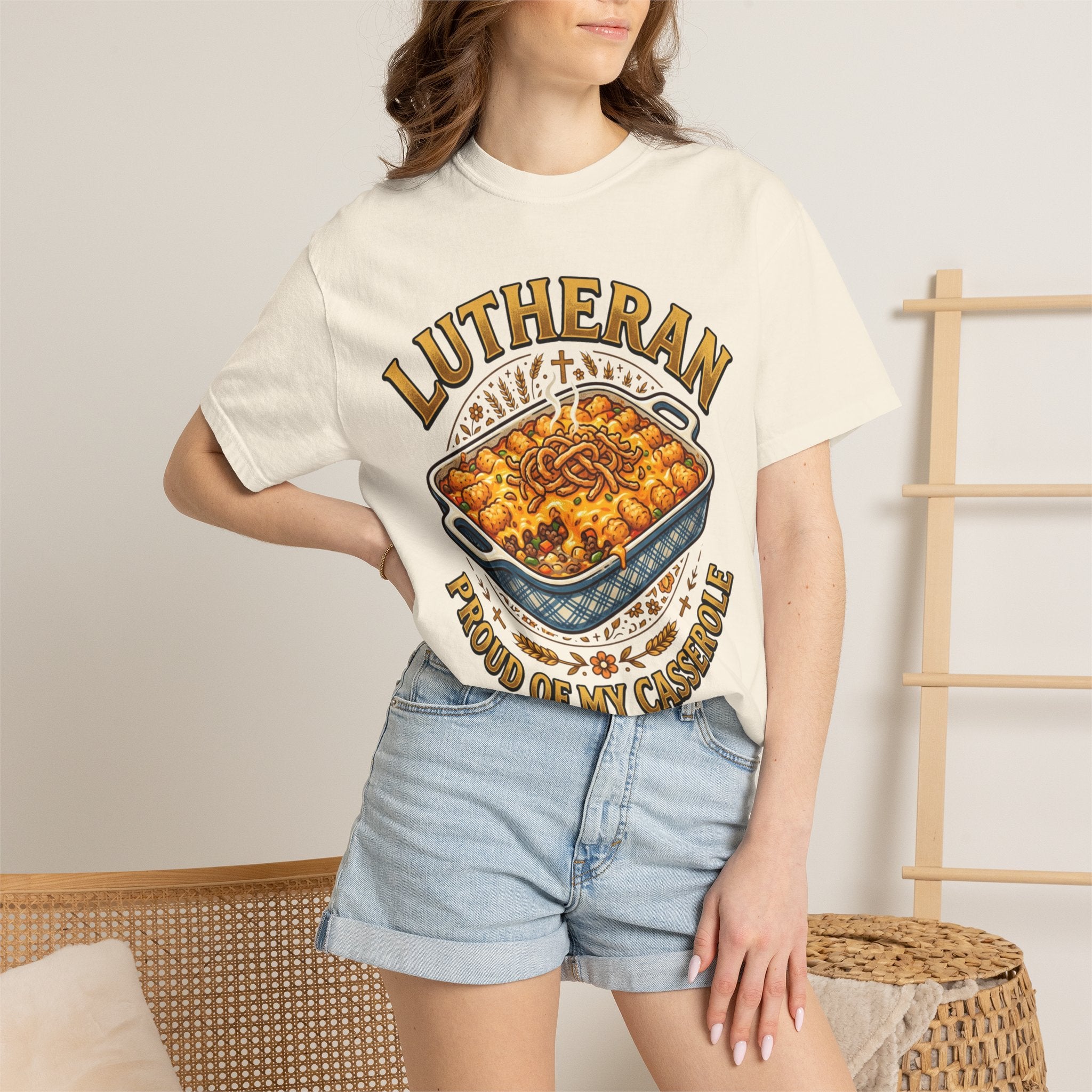 LUTHERAN T-Shirt: Proud of My Casserole