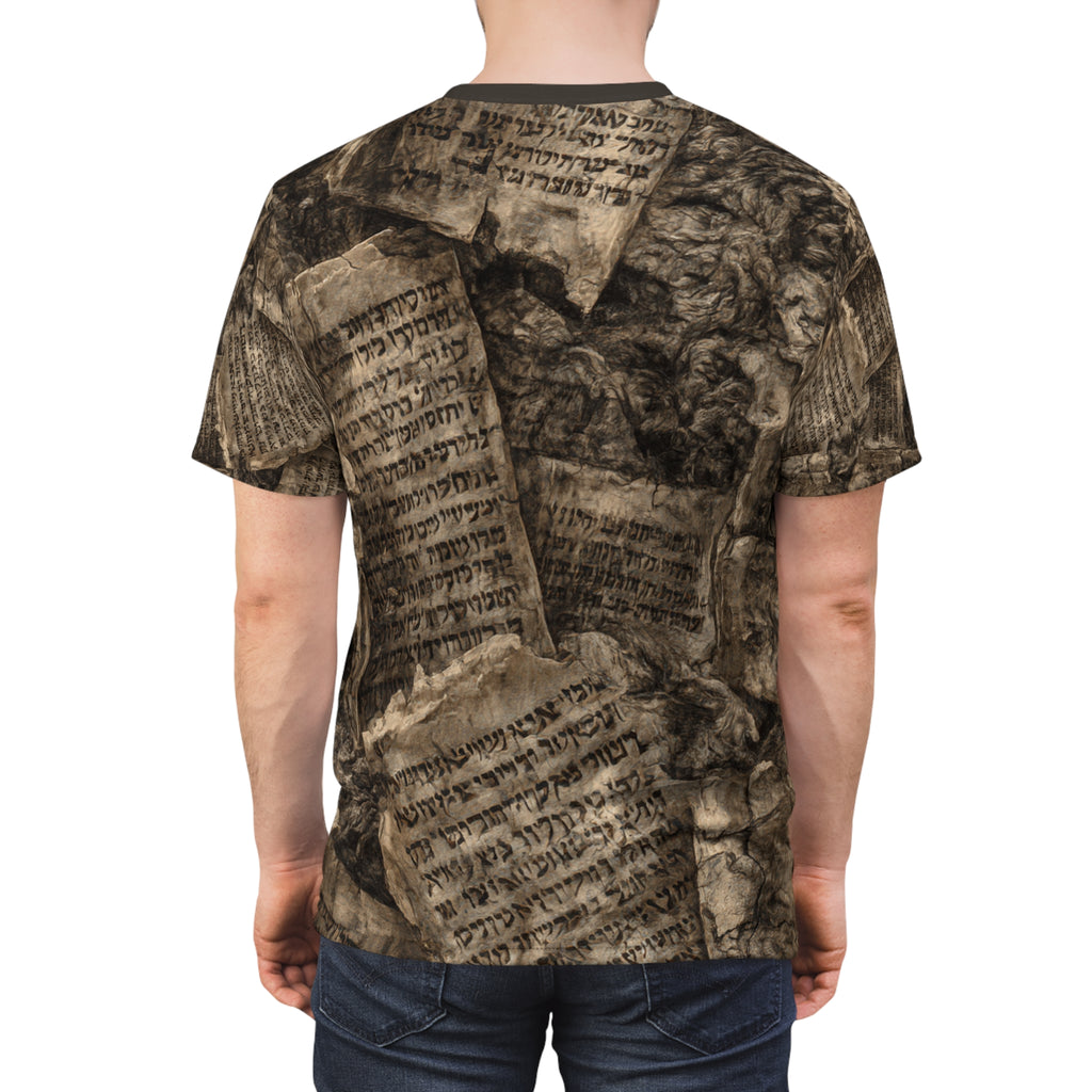 Charcoal Gray Dead Sea Scrolls T-Shirt