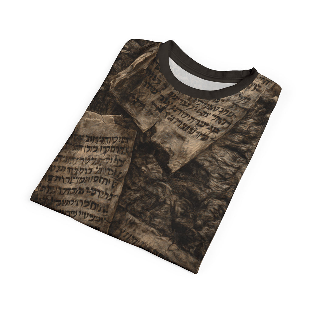 Charcoal Gray Dead Sea Scrolls T-Shirt