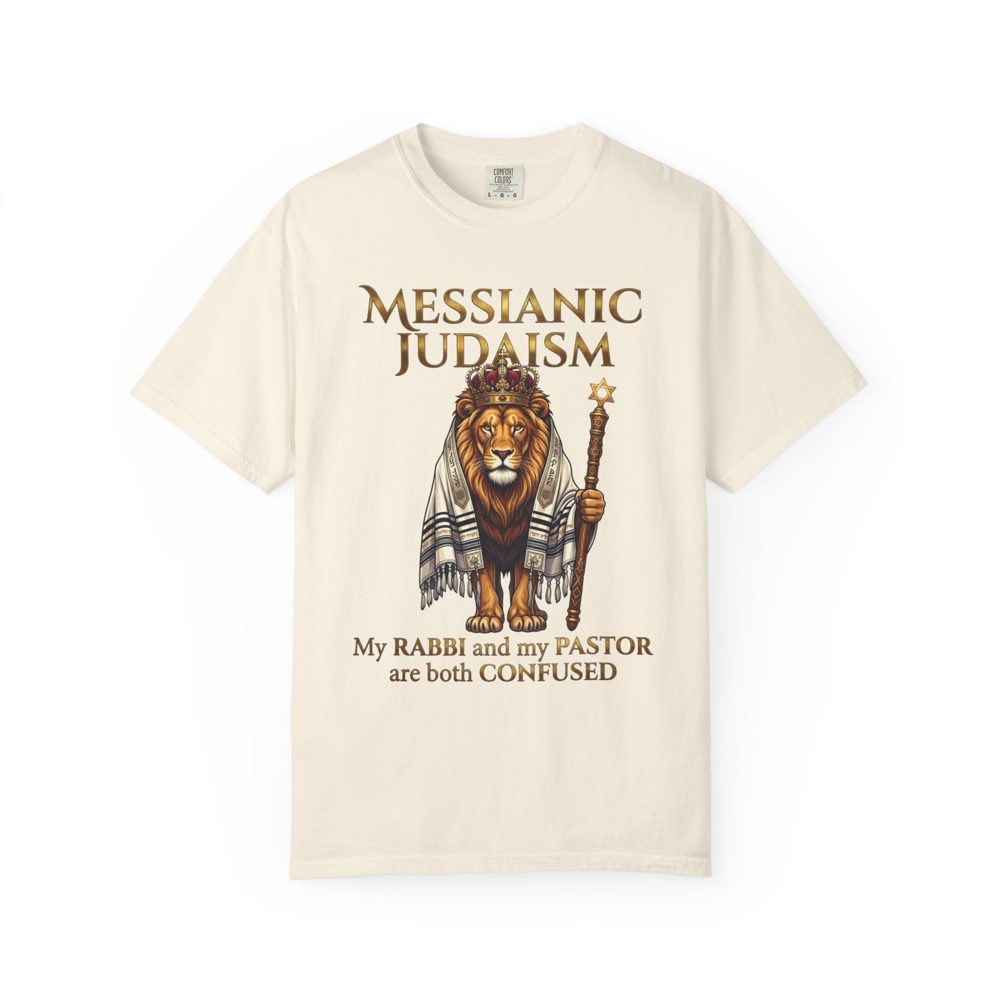 MESSIANIC JUDAISM T-Shirt: Rabbi and Pastor Both Confused