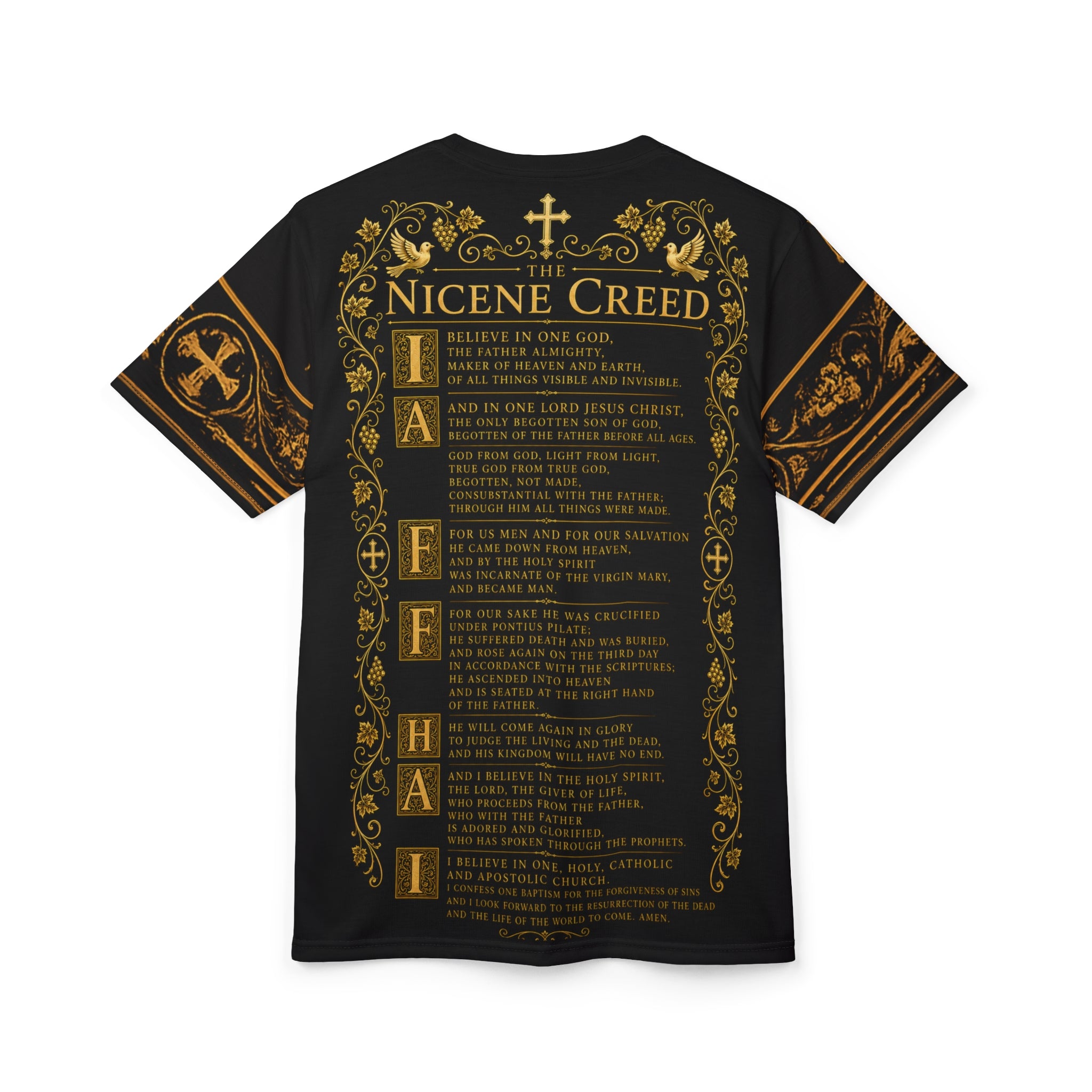 Nicene Creed T-Shirt - Eastern Orthodox Tradition