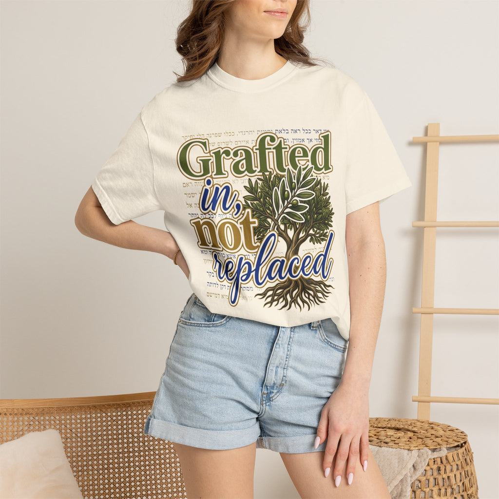 MESSIANIC JUDAISM T-Shirt: Grafted In, Not Replaced