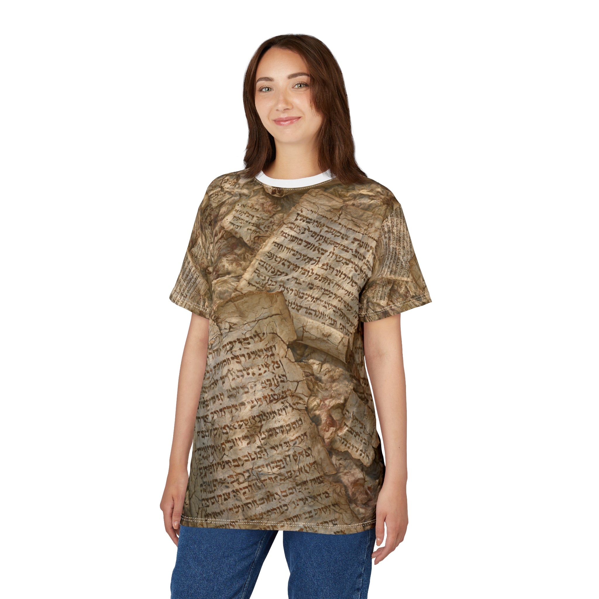 Natural Cream Dead Sea Scrolls T-Shirt