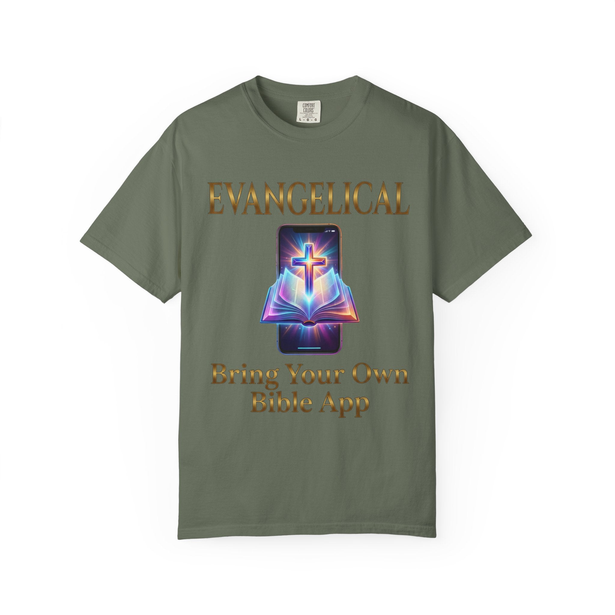 EVANGELICAL T-Shirt: Bring Your Own Bible App
