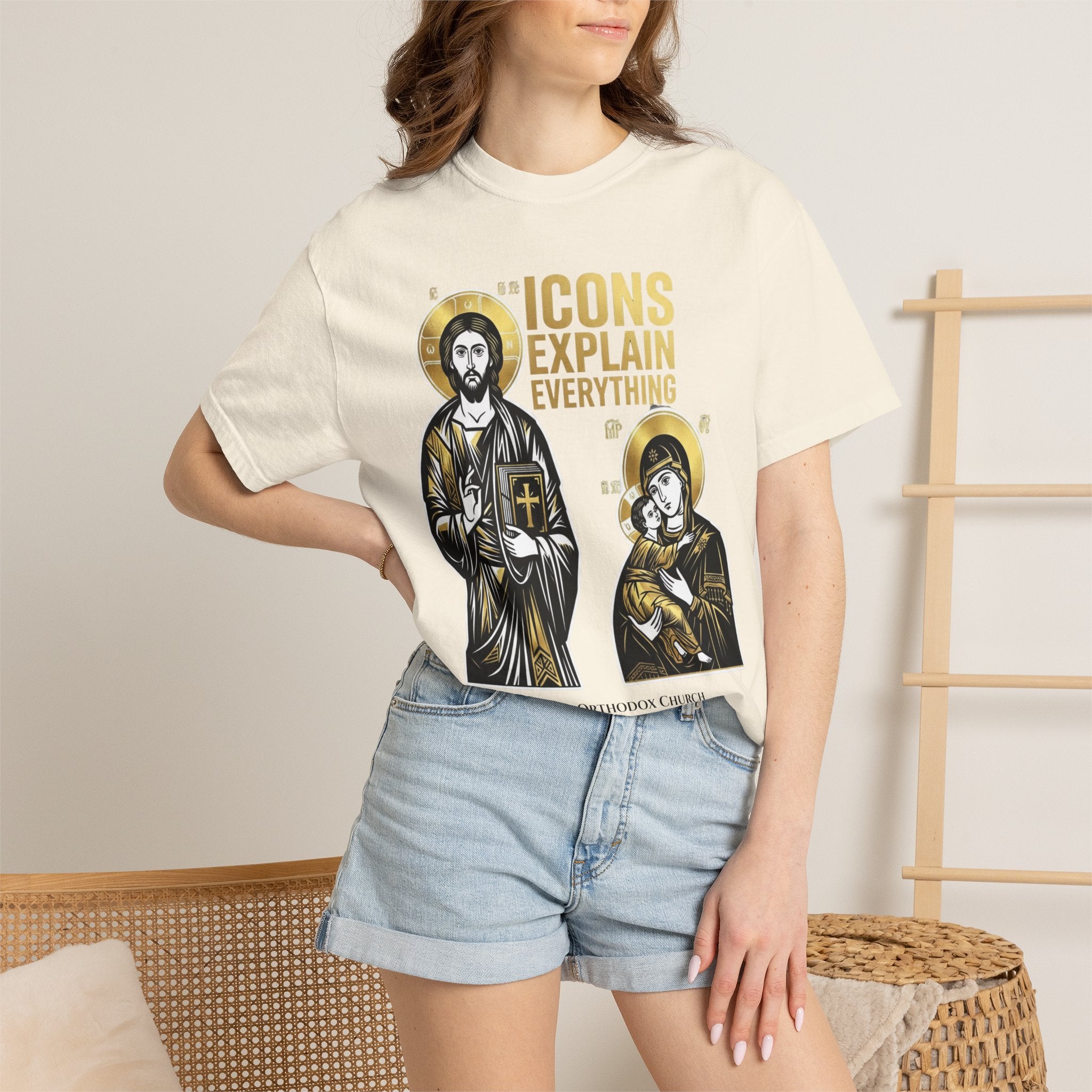 EASTERN ORTHODOX T-Shirt: Icons Explain Everything