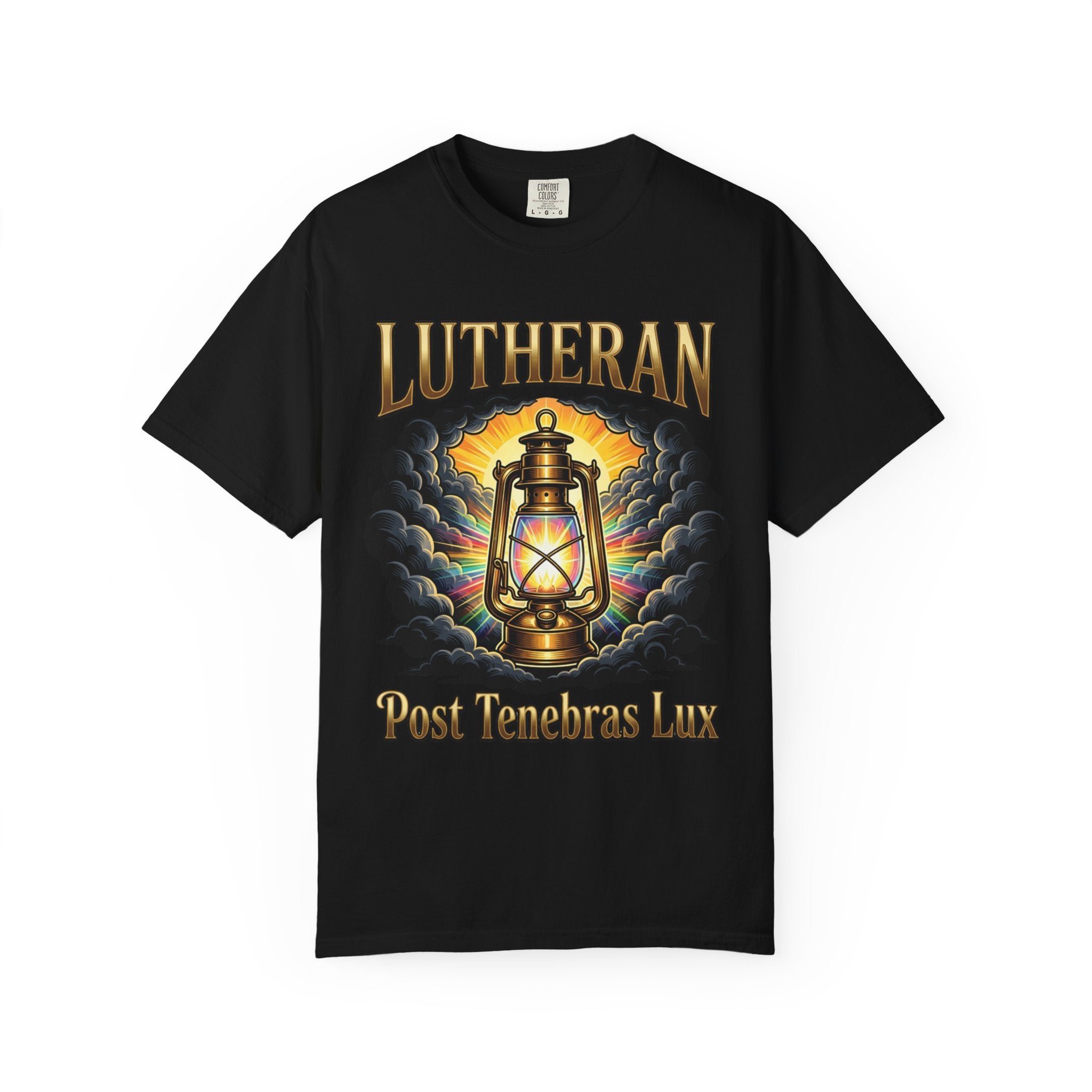 LUTHERAN T-Shirt: Post Tenebras Lux