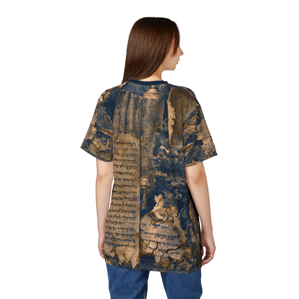 Navy Blue Dead Sea Scrolls T-Shirt