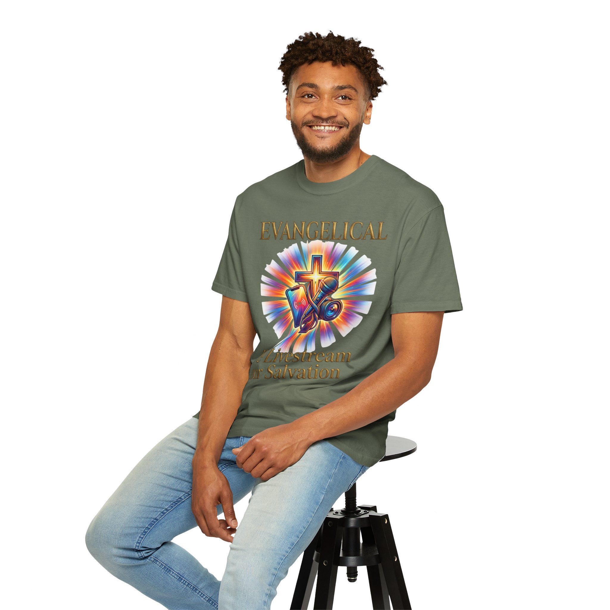 EVANGELICAL T-Shirt: We Livestream Our Salvation