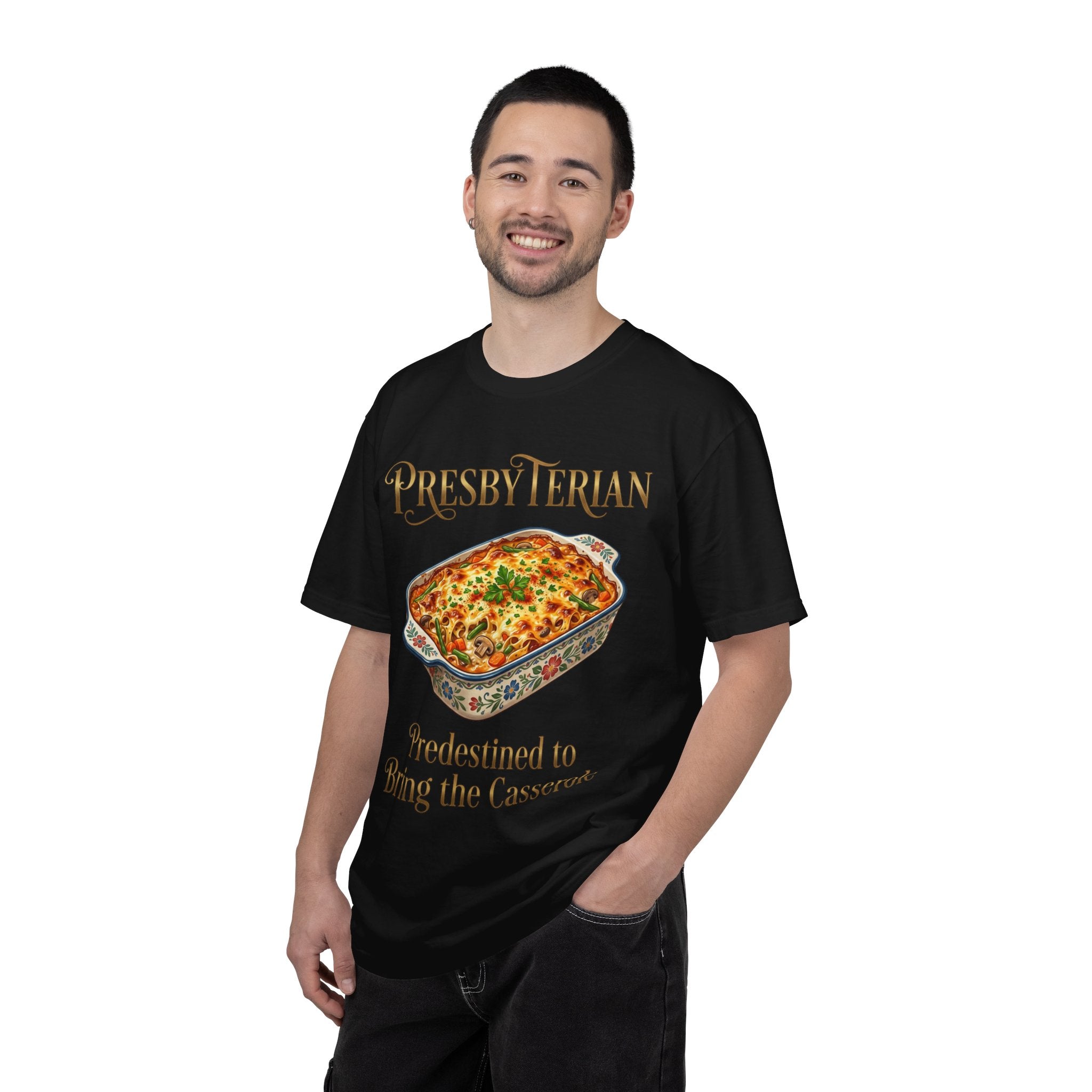 PRESBYTERIAN T-Shirt: Predestined to Bring the Casserole