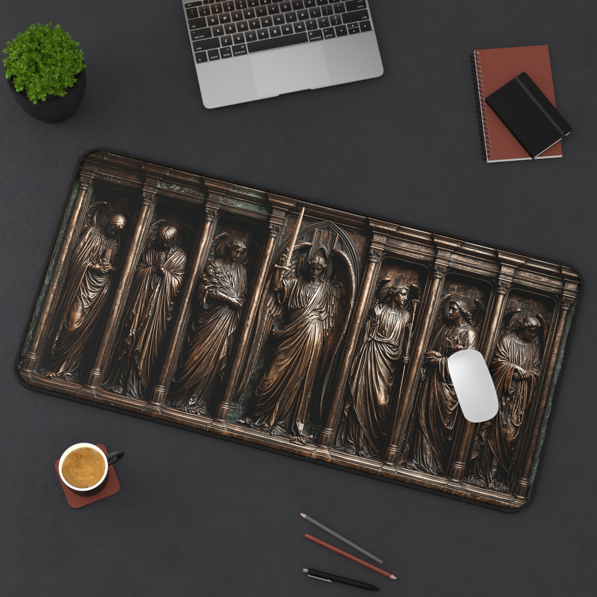 Synaxix of the Archangels Desk Mat | Byzantine Tradition