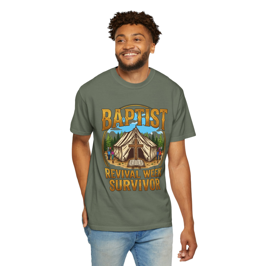 BAPTIST T-Shirt: Revival Week Survivor