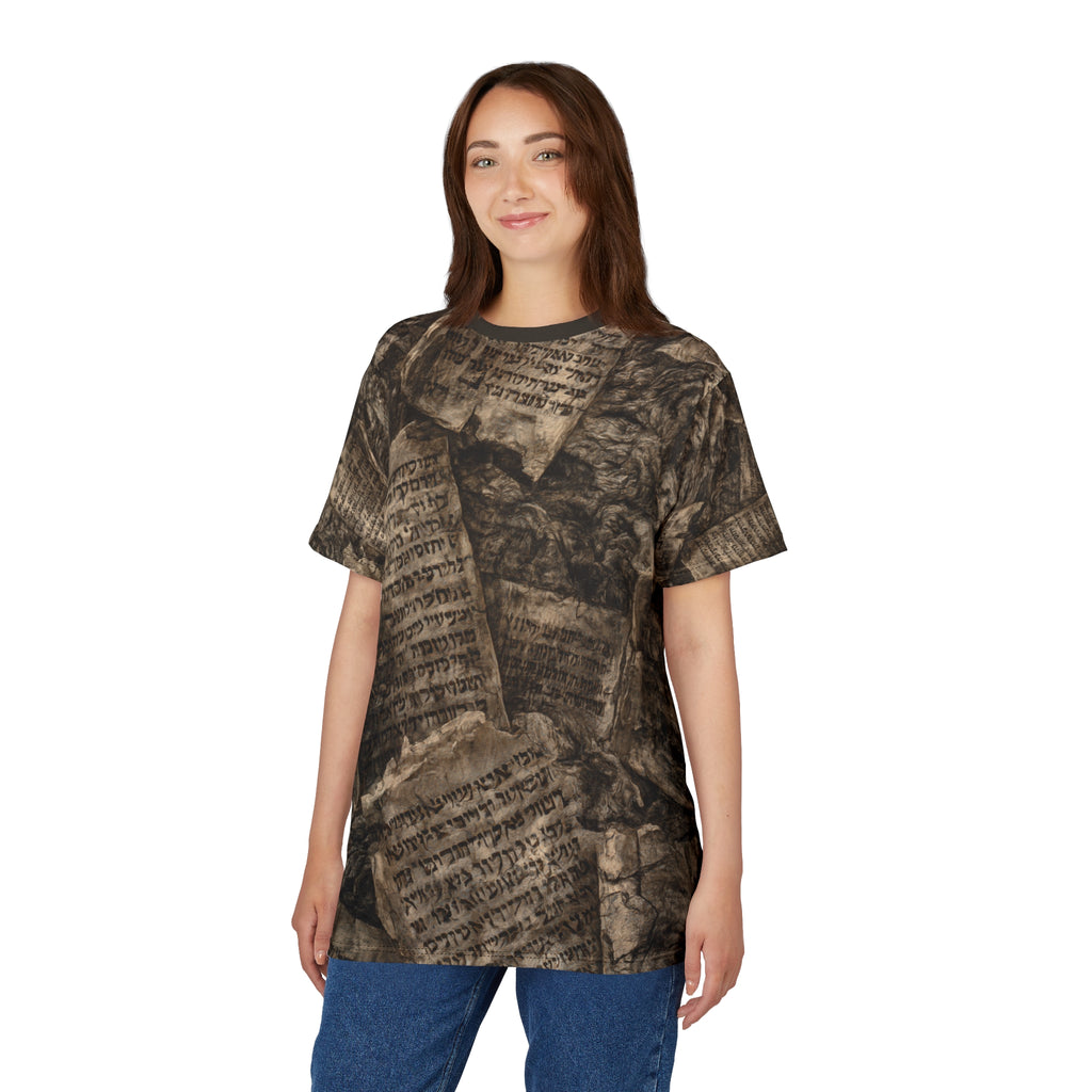 Charcoal Gray Dead Sea Scrolls T-Shirt