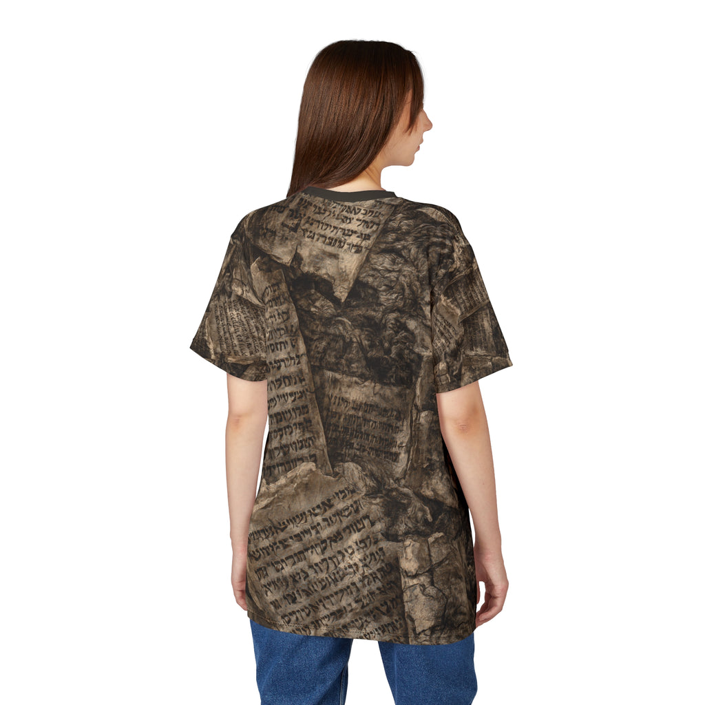 Charcoal Gray Dead Sea Scrolls T-Shirt