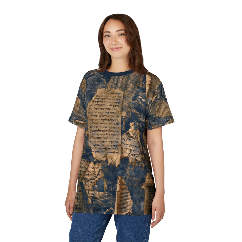Navy Blue Dead Sea Scrolls T-Shirt