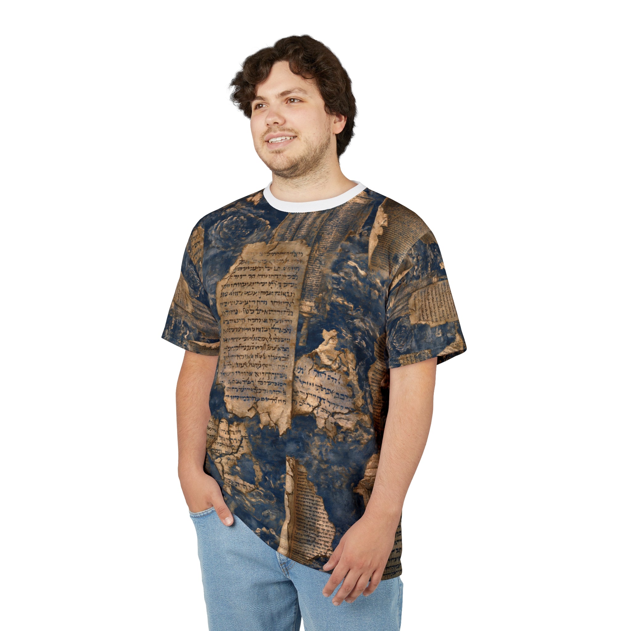 Navy Blue Dead Sea Scrolls T-Shirt