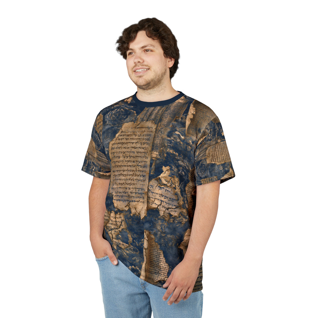 Navy Blue Dead Sea Scrolls T-Shirt
