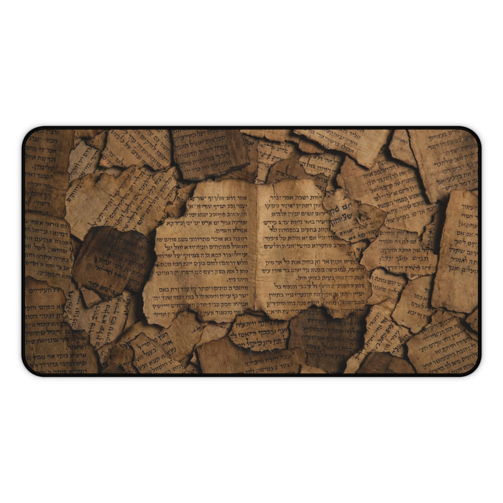 Dead Sea Scrolls Desk Mat