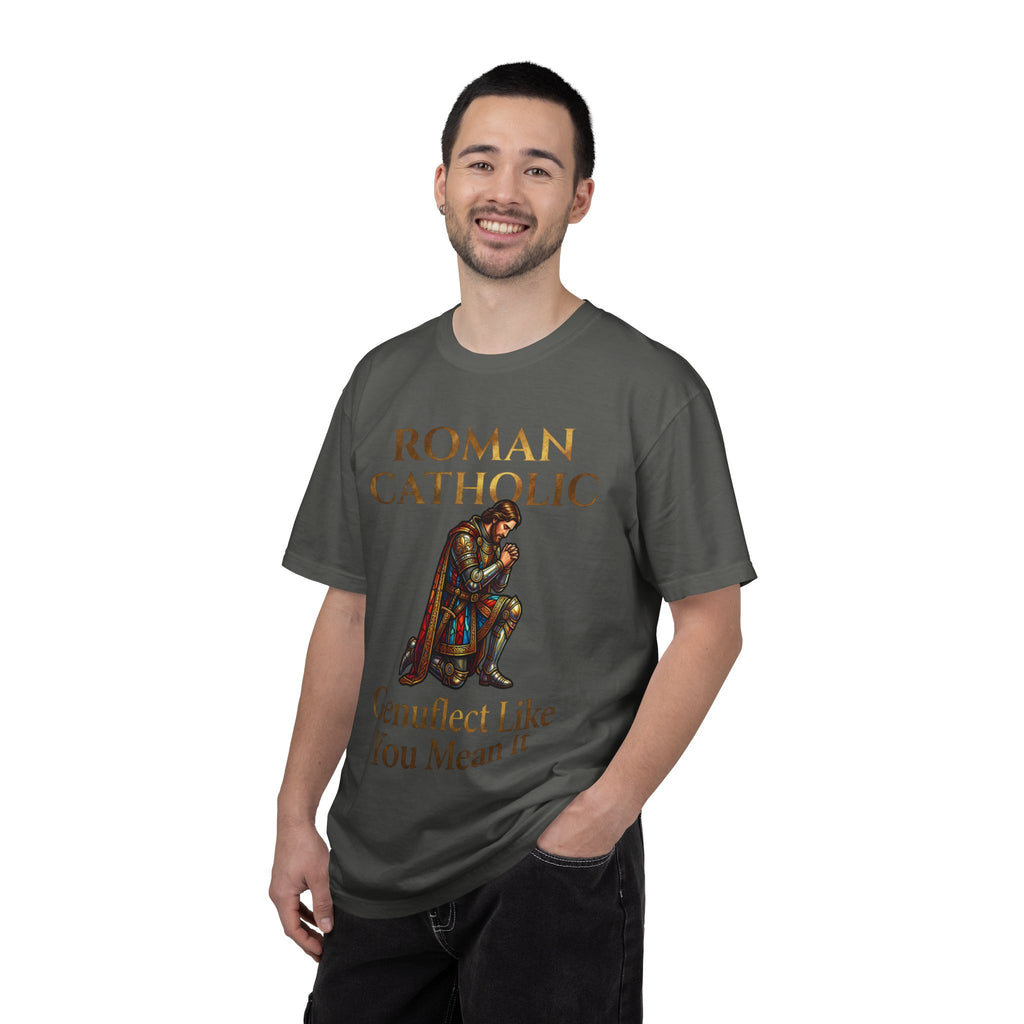 ROMAN CATHOLIC T-Shirt: Genuflect Like You Mean It
