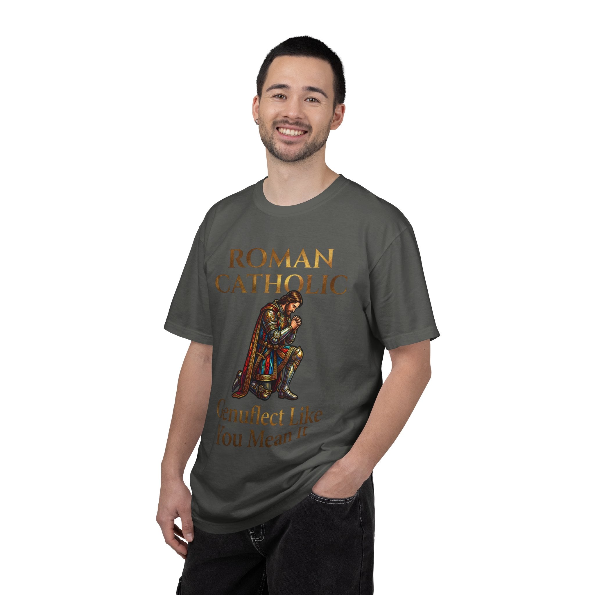 ROMAN CATHOLIC T-Shirt: Genuflect Like You Mean It