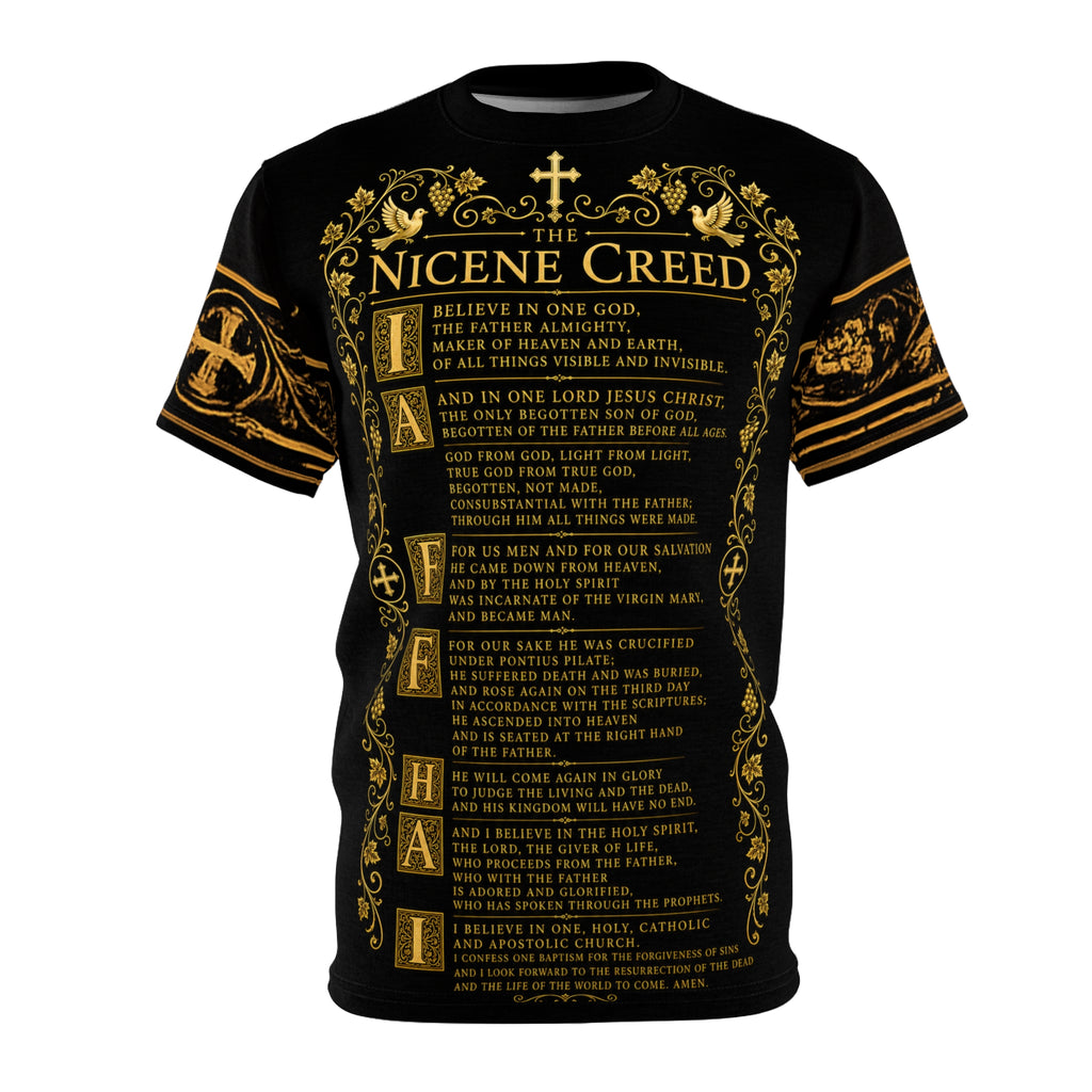 Nicene Creed T-Shirt - Eastern Orthodox Tradition