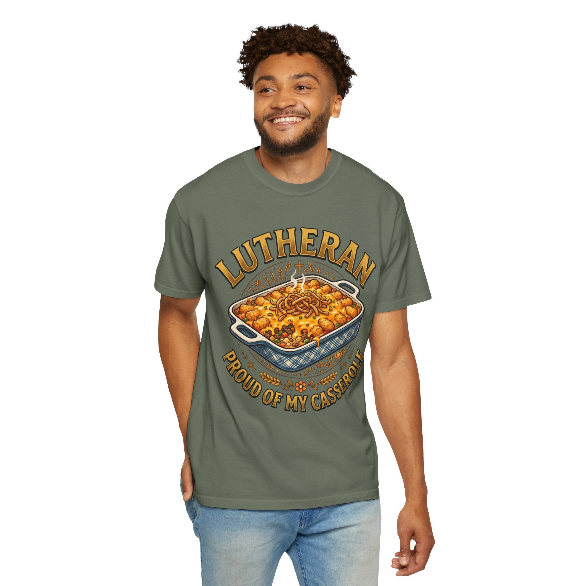 LUTHERAN T-Shirt: Proud of My Casserole