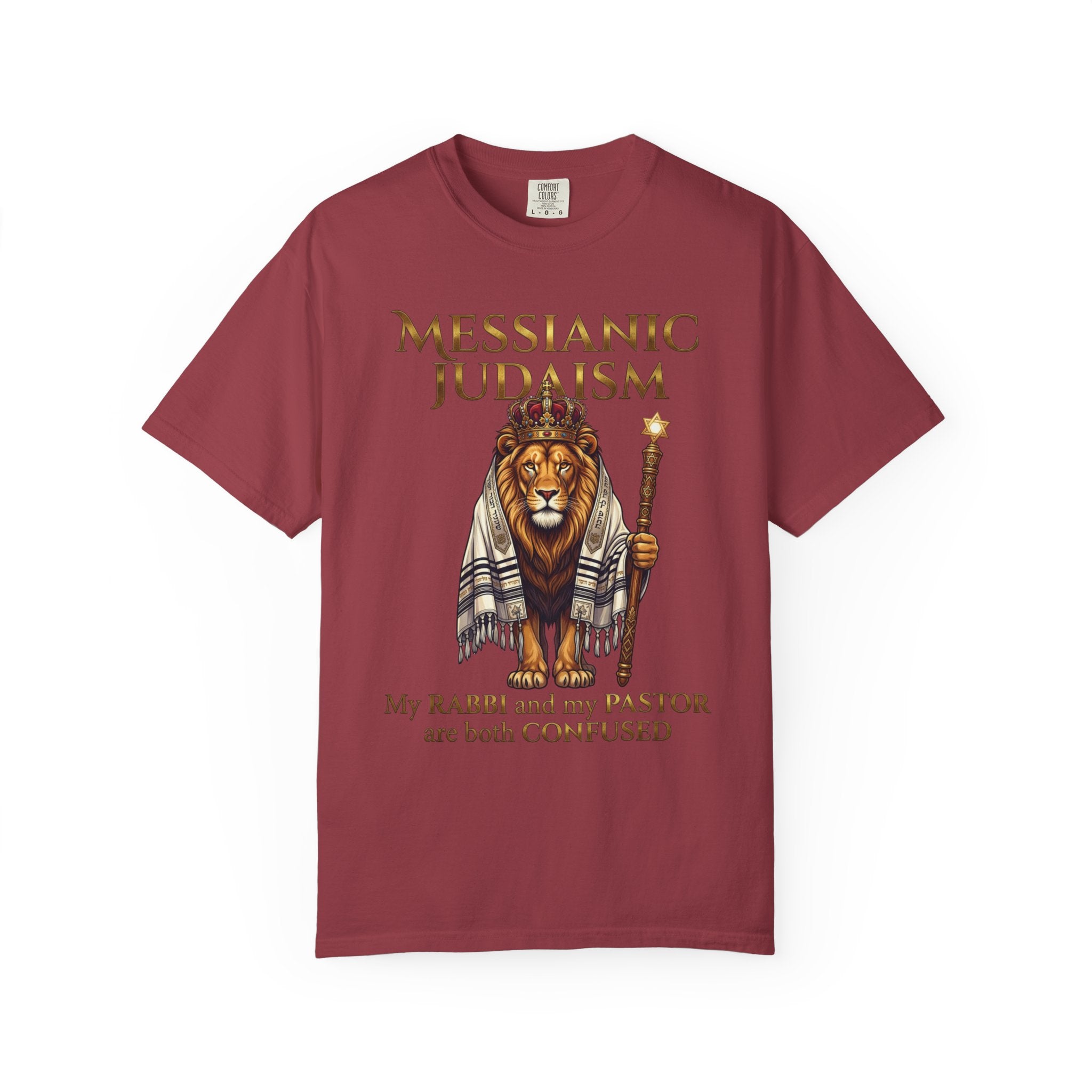 MESSIANIC JUDAISM T-Shirt: Rabbi and Pastor Both Confused