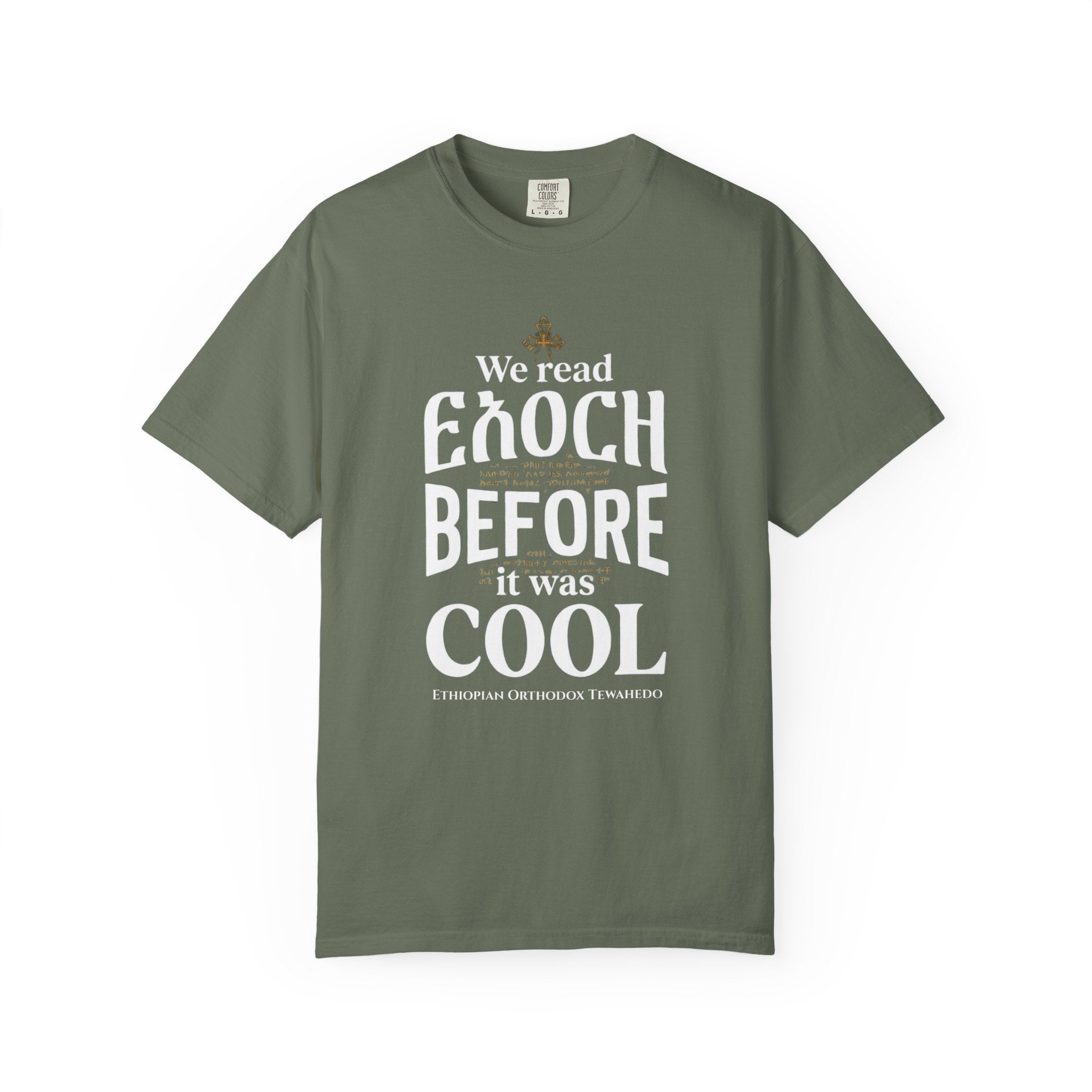 ETHIOPIAN ORTHODOX T-Shirt: We Read Enoch Before it was Cool