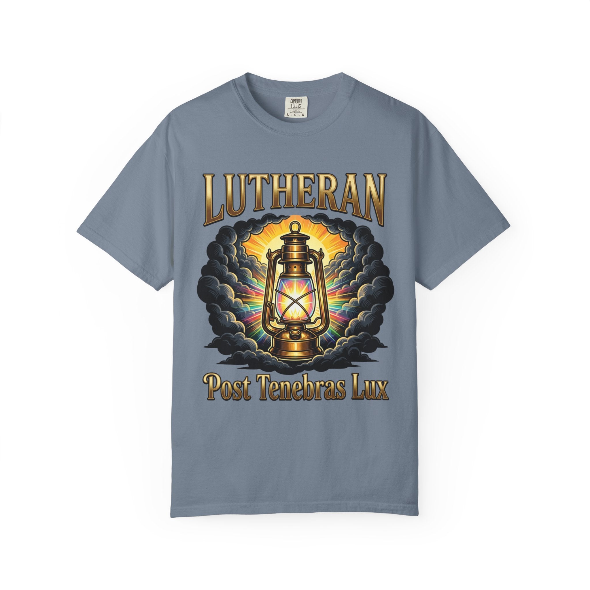 LUTHERAN T-Shirt: Post Tenebras Lux