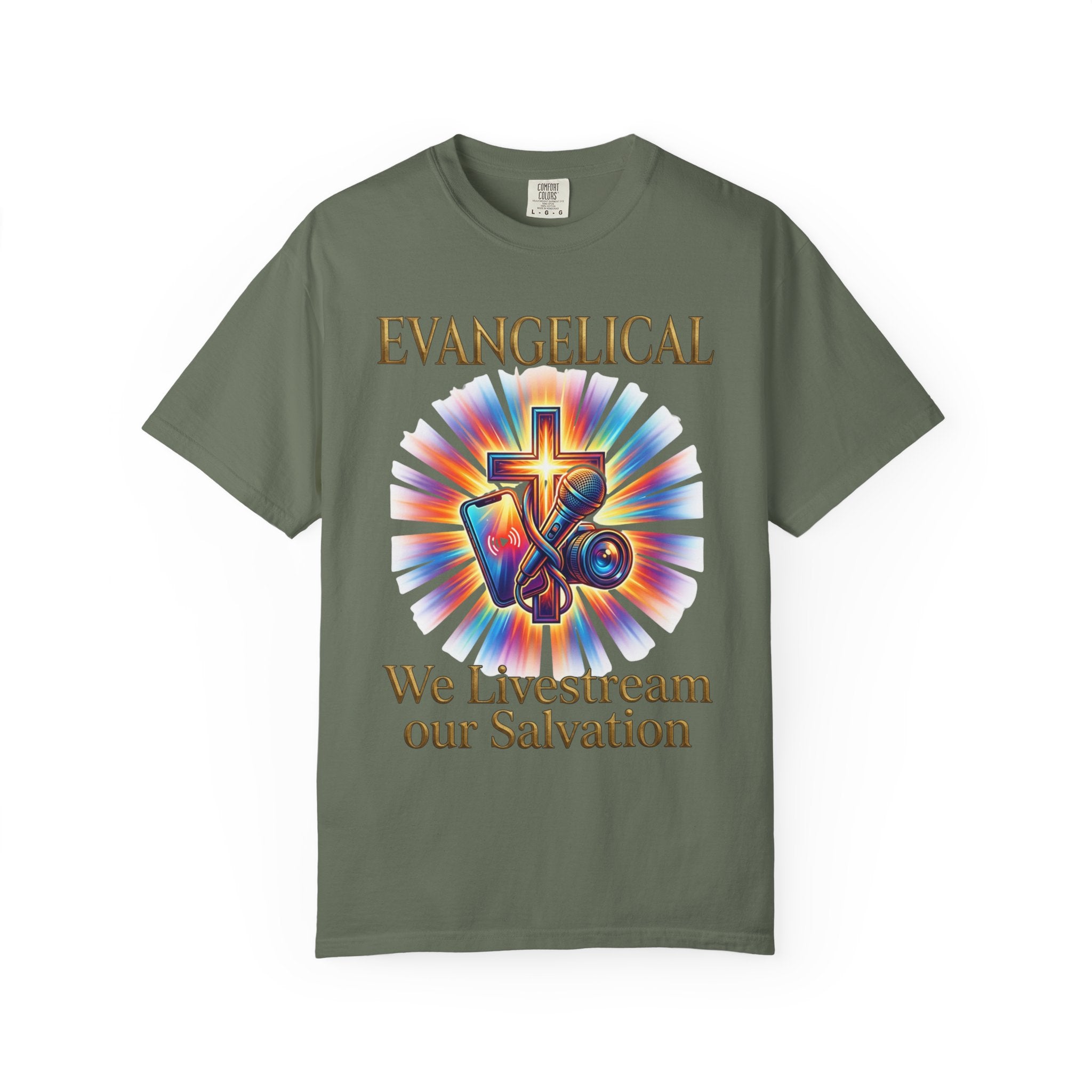 EVANGELICAL T-Shirt: We Livestream Our Salvation